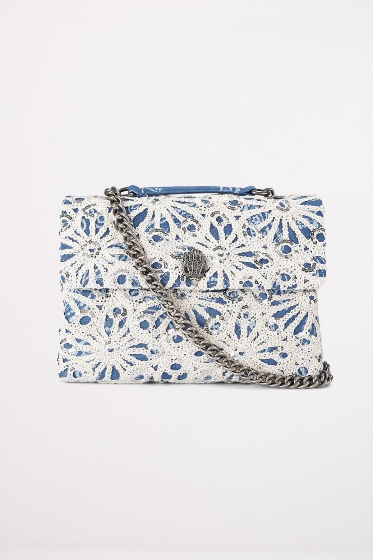 KURT GEIGER LONDON LARGE KENSINGTON SOFT en color BLANCO  (1)