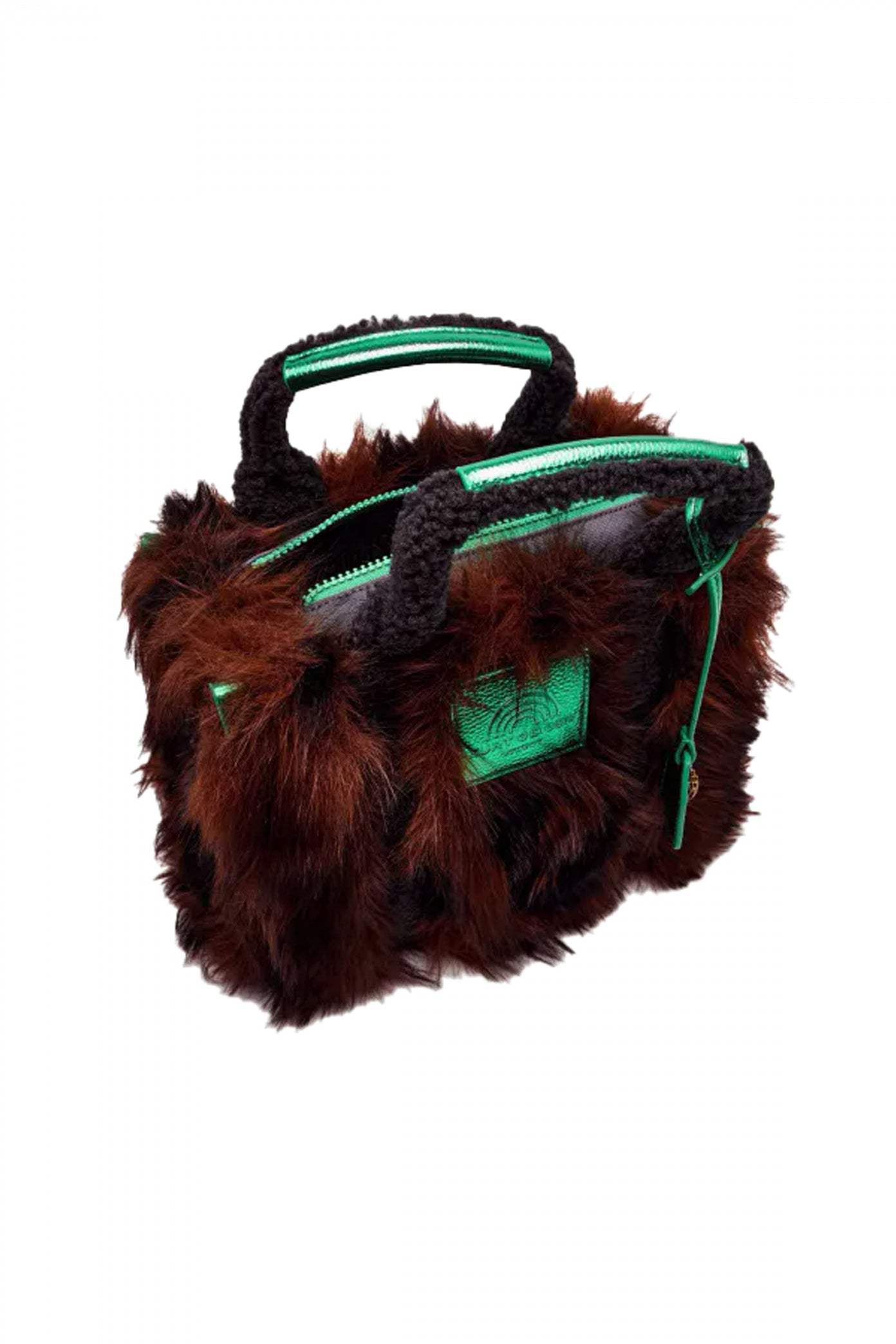 KURT GEIGER LONDON FUR SM SOUTHBANK TOTE en color MARRON  (3)