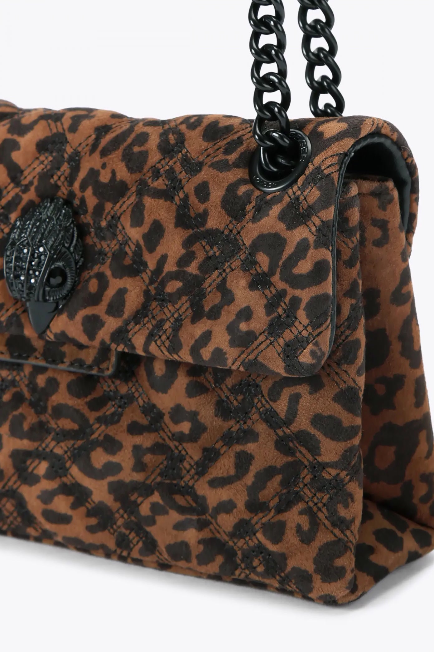 KURT GEIGER LONDON LEATHER MINI KENSINGTON en color ANIMAL PRINT  (3)