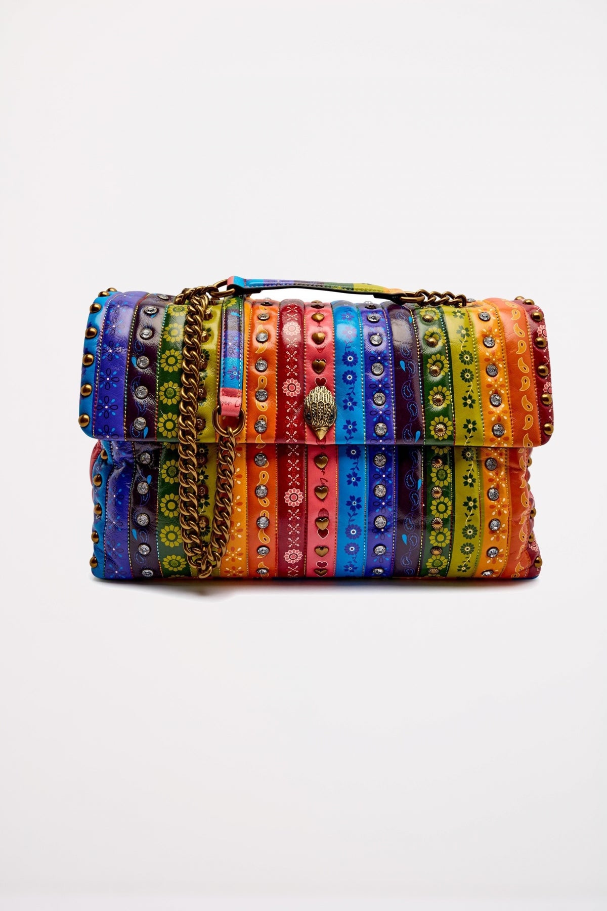 KURT GEIGER LONDON ITHR XXL KENSINGTON BAG en color MULTICOLOR  (1)