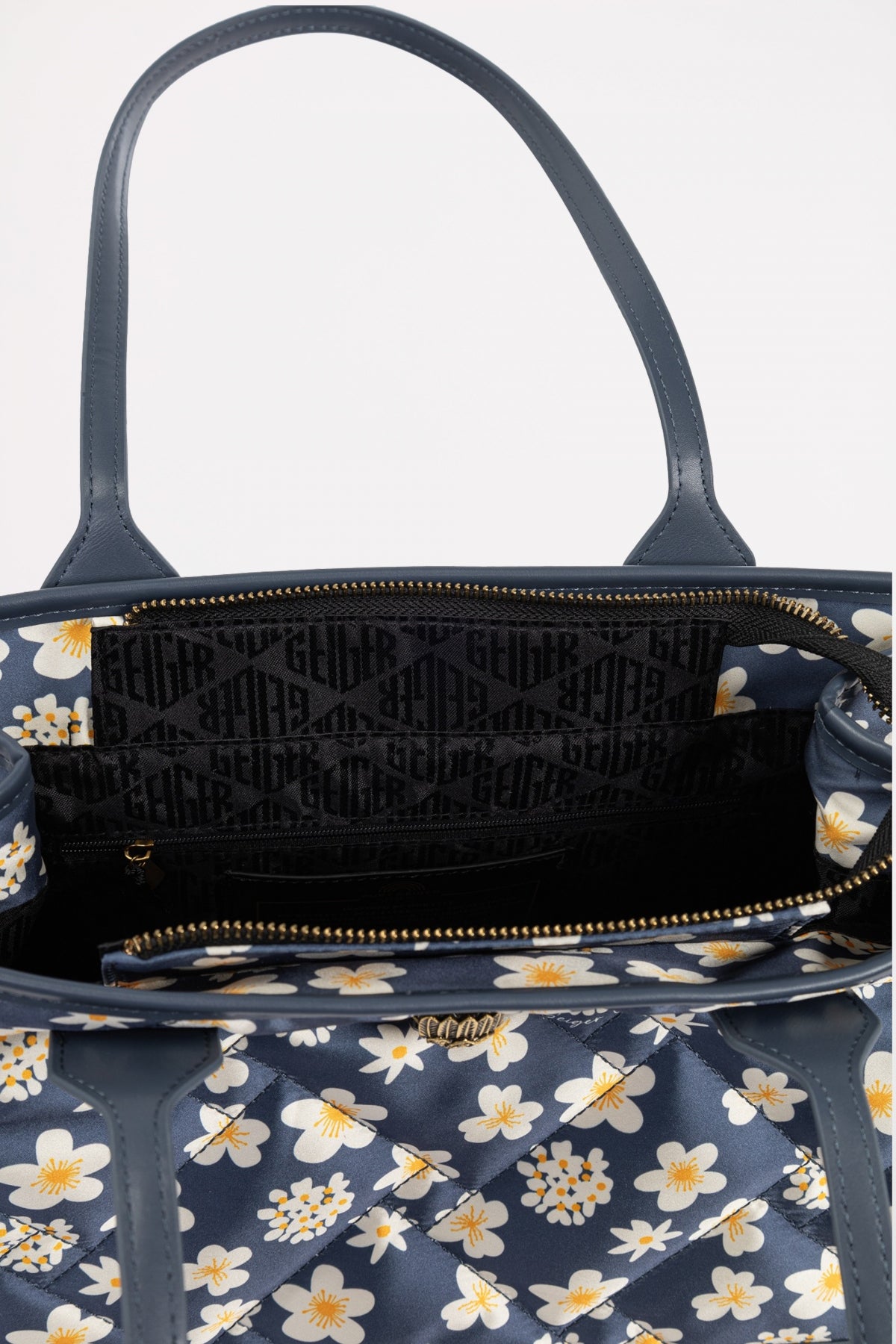 KURT GEIGER LONDON RECYCLED SQ SM SHOPPER en color FLORAL  (4)