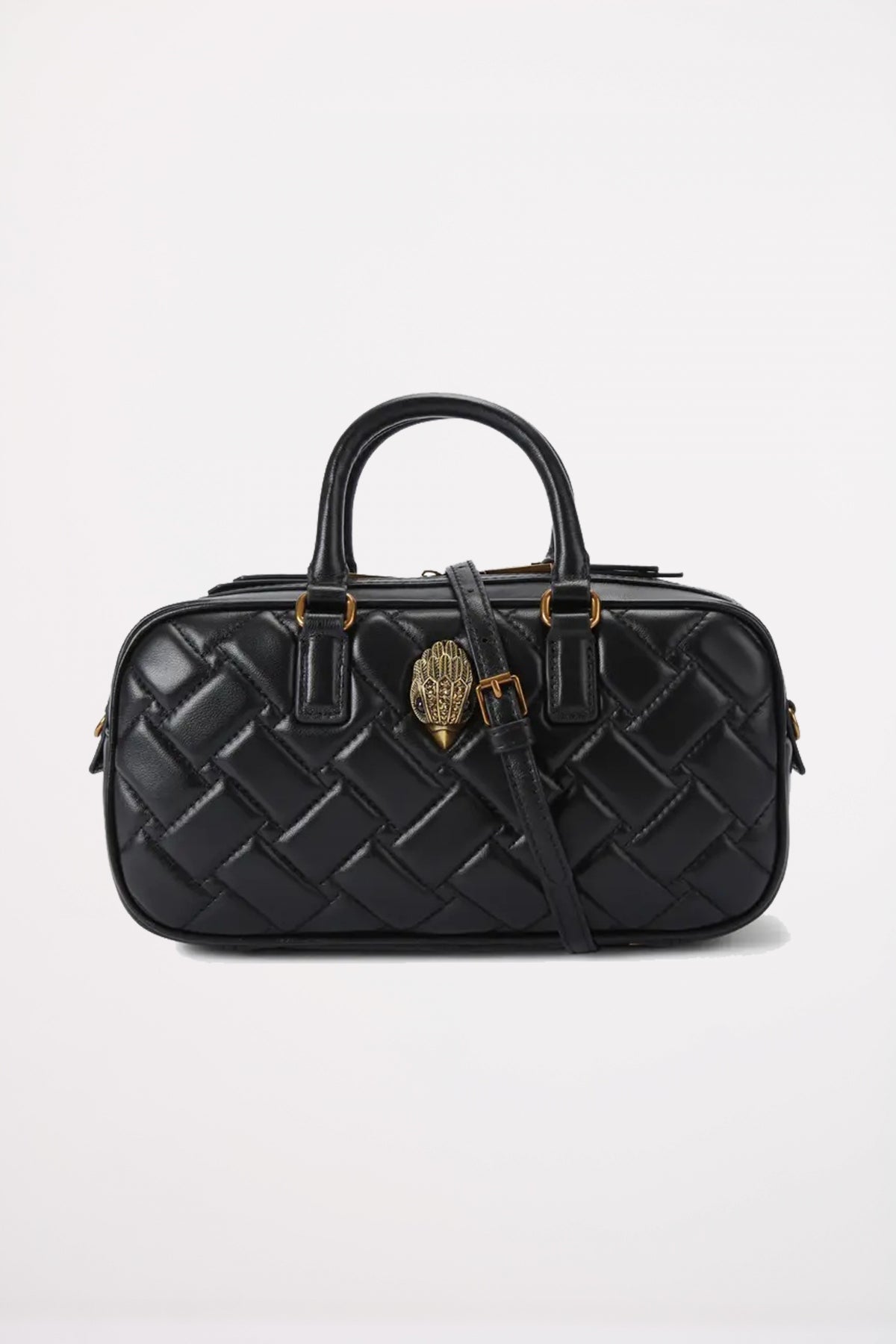 KURT GEIGER LONDON SM KENSINGTON DUFFLE BAG en color NEGRO  (1)