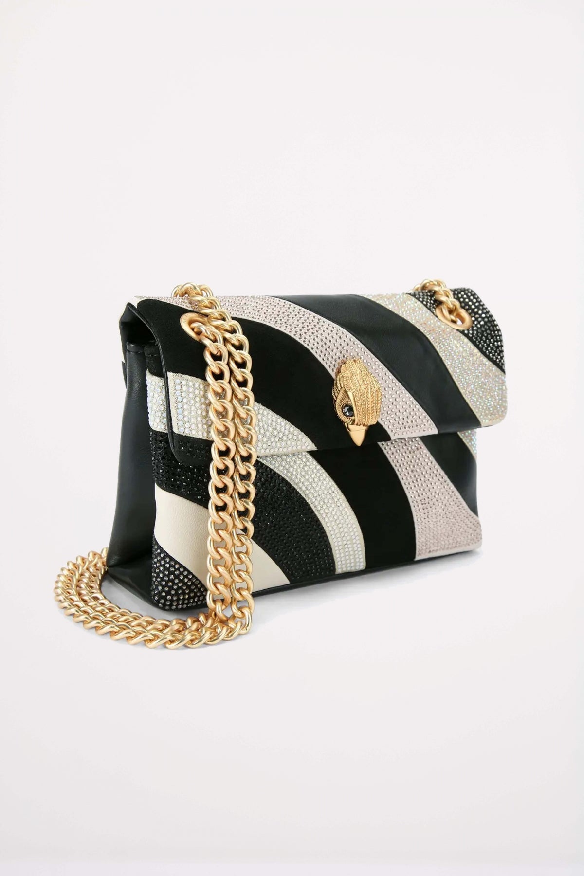 KURT GEIGER LONDON MINI KENSINGTON BAG en color NEGRO  (2)