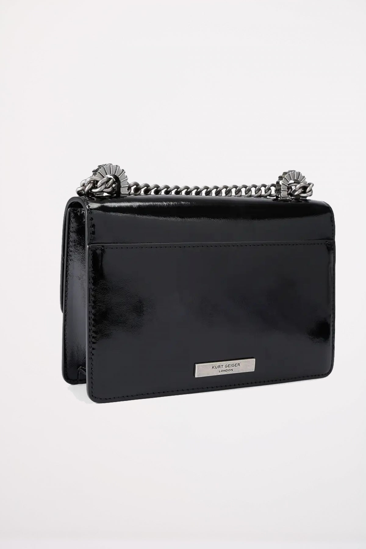 KURT GEIGER LONDON BOW SMALL SHOREDITCH en color NEGRO  (3)