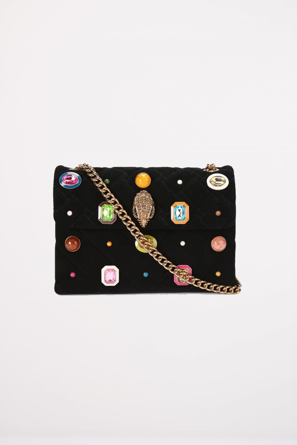 KURT GEIGER LONDON MD KENSINGTON GEMS en color NEGRO  (1)