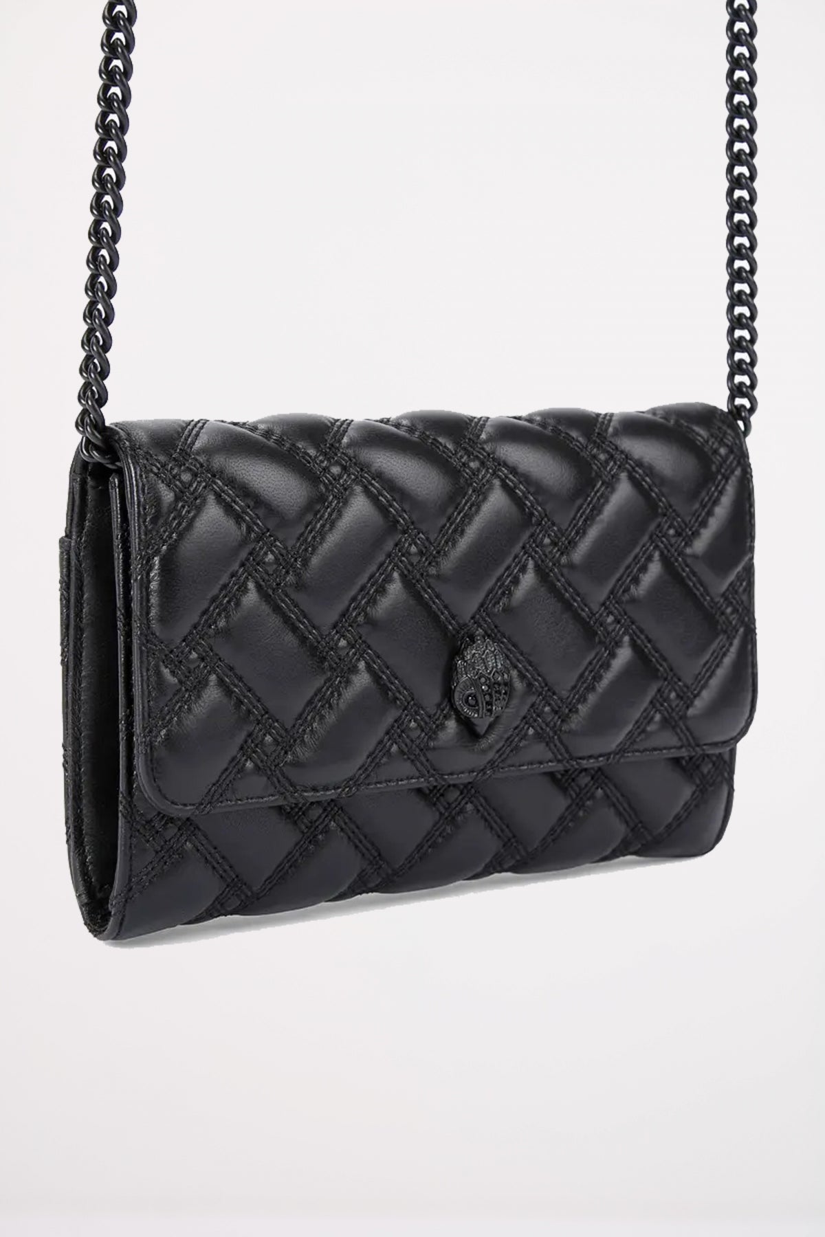 KURT GEIGER LONDON KENSINGTON SHAIN WALLET en color NEGRO  (2)