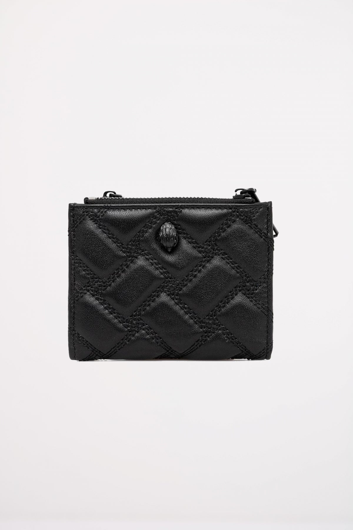 KURT GEIGER LONDON MINI PURSE KENSINGTON DR en color NEGRO  (1)