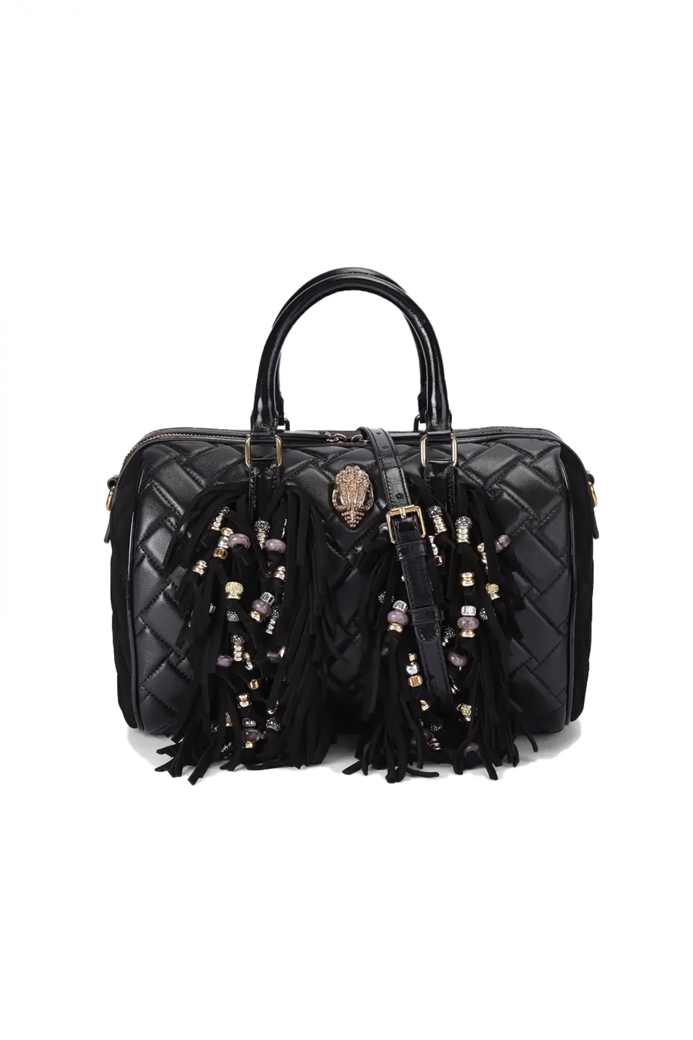 KURT GEIGER LONDON KENSINGTON BOSTON FRING en color NEGRO  (1)