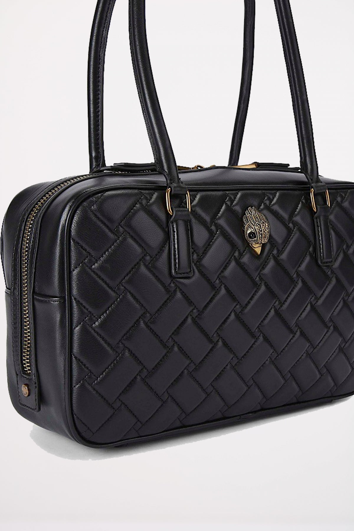 KURT GEIGER LONDON IG KENSINGTON DUFFLE BA en color NEGRO  (2)