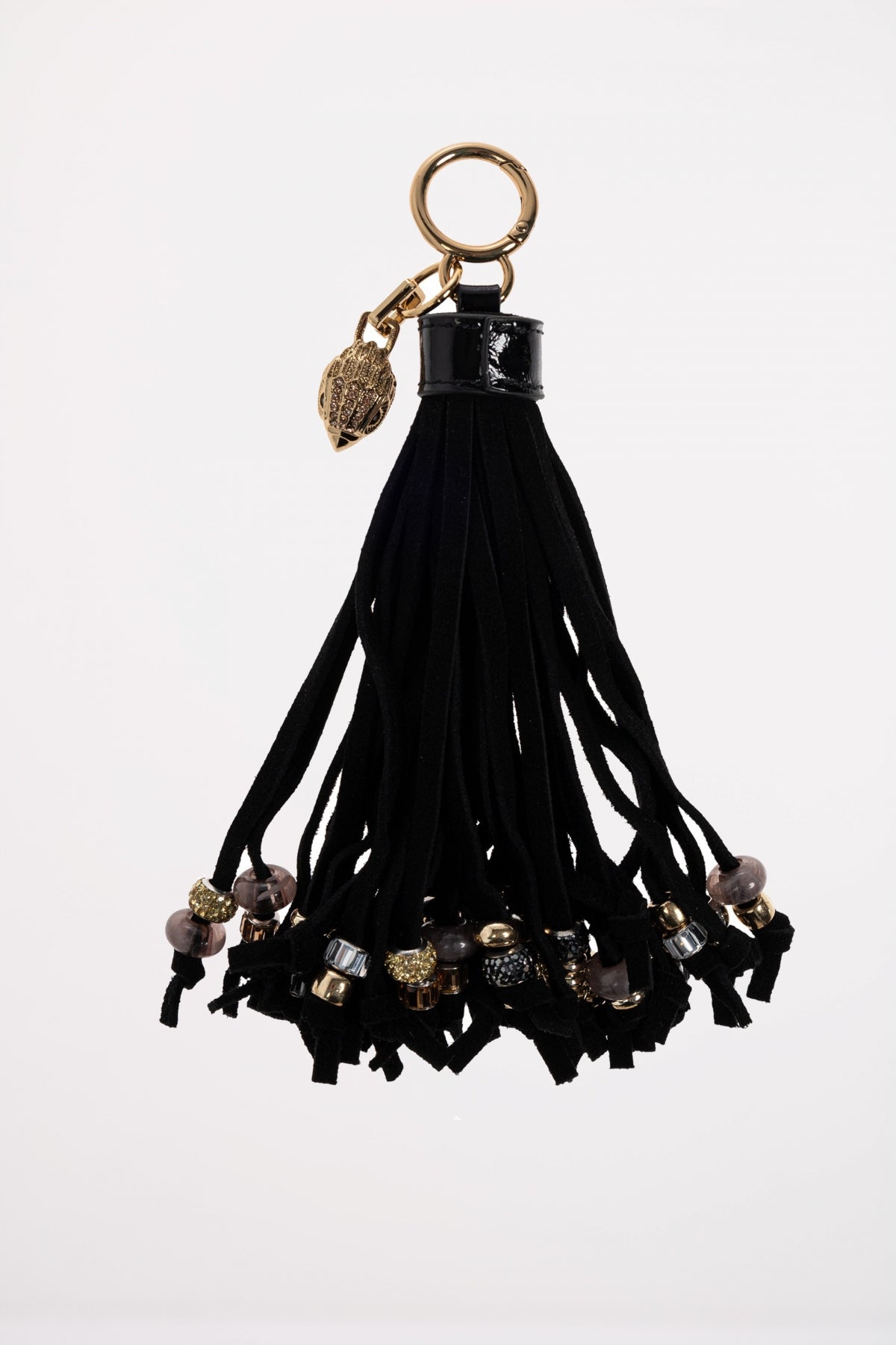 KURT GEIGER LONDON TASSEL BEADS CHARM en color NEGRO  (1)