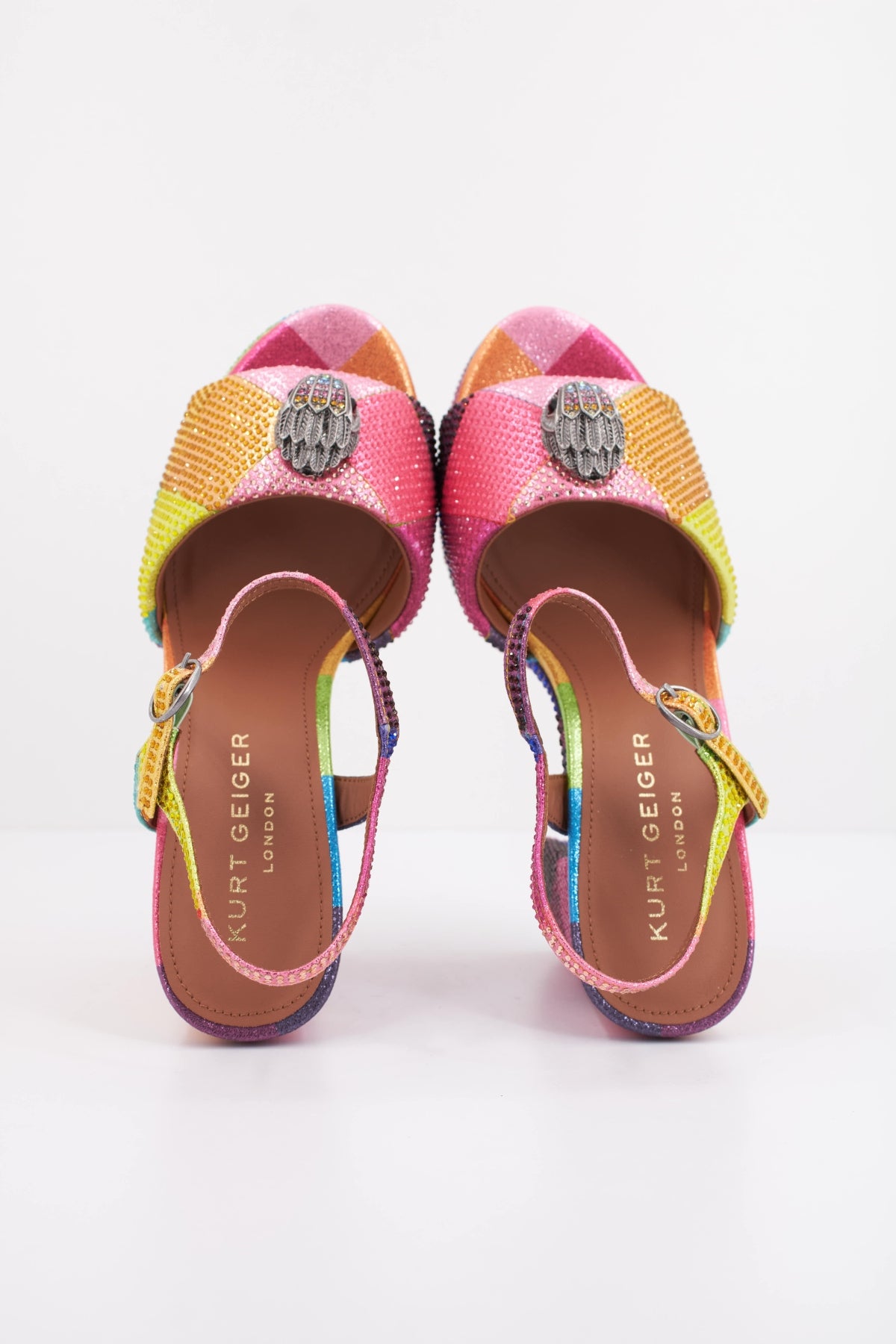 KURT GEIGER LONDON  KENSINGTON PLATFORM SDL  en color MULTICOLOR  (3)