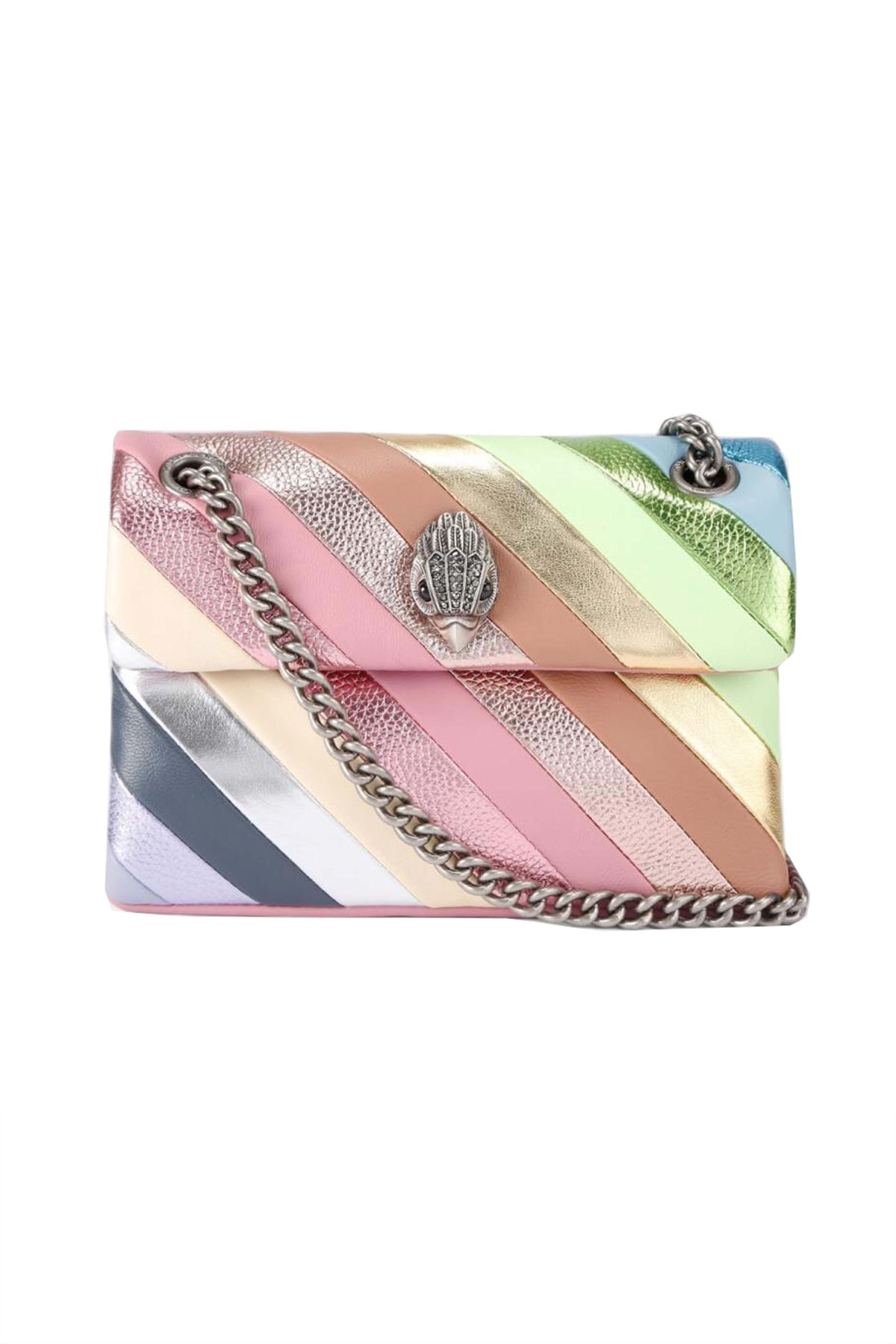 KURT GEIGER LONDON  LEATHER MINI KENSINGTON  en color MULTICOLOR  (1)