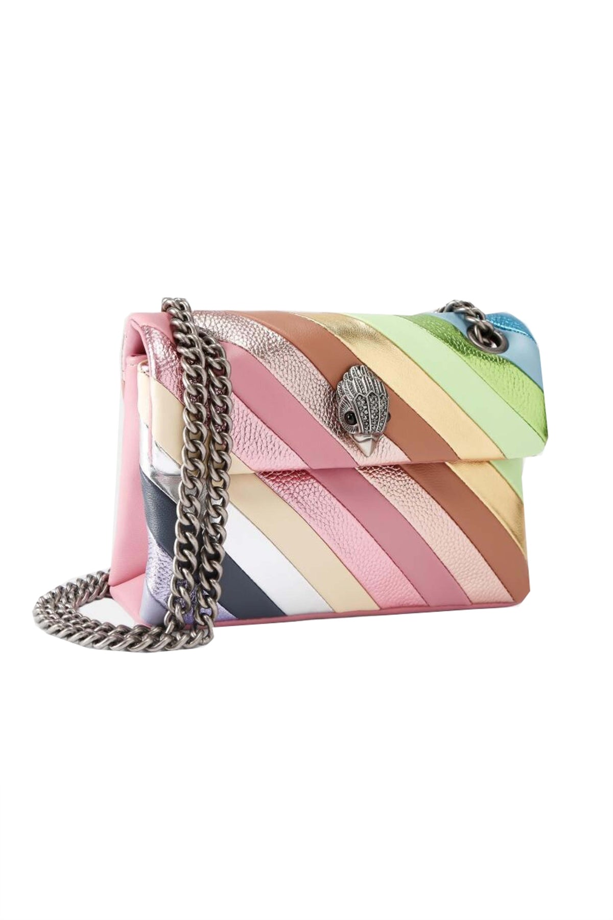KURT GEIGER LONDON  LEATHER MINI KENSINGTON  en color MULTICOLOR  (3)