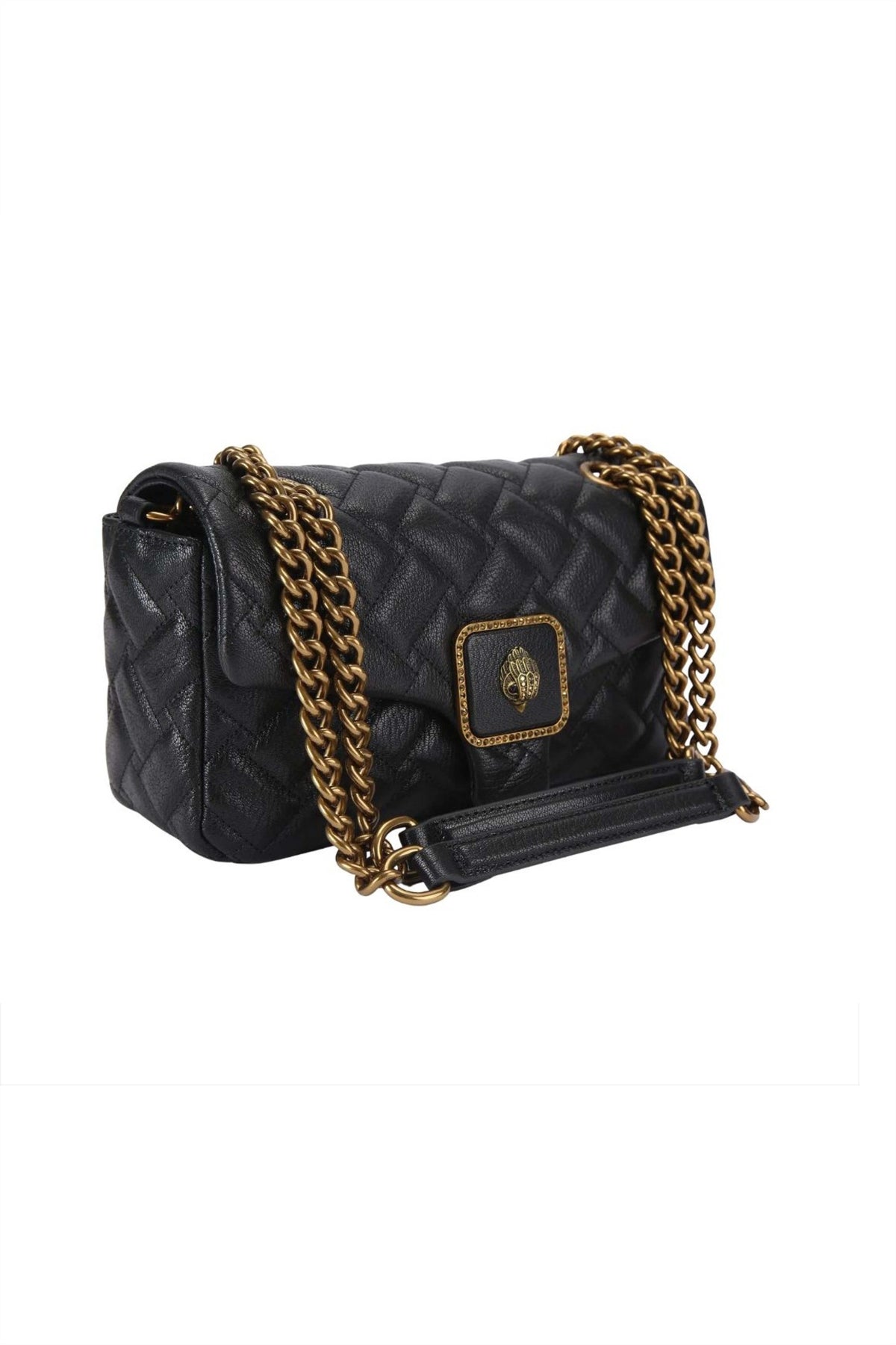 KURT GEIGER LONDON MINI PIMLICO BAG en color NEGRO  (4)