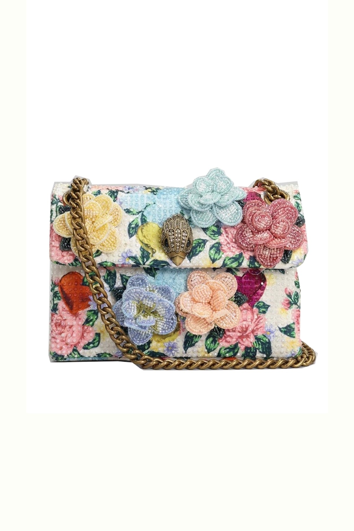 KURT GEIGER LONDON  MINI   KENSINGTON FLOWER  en color FLORAL  (2)