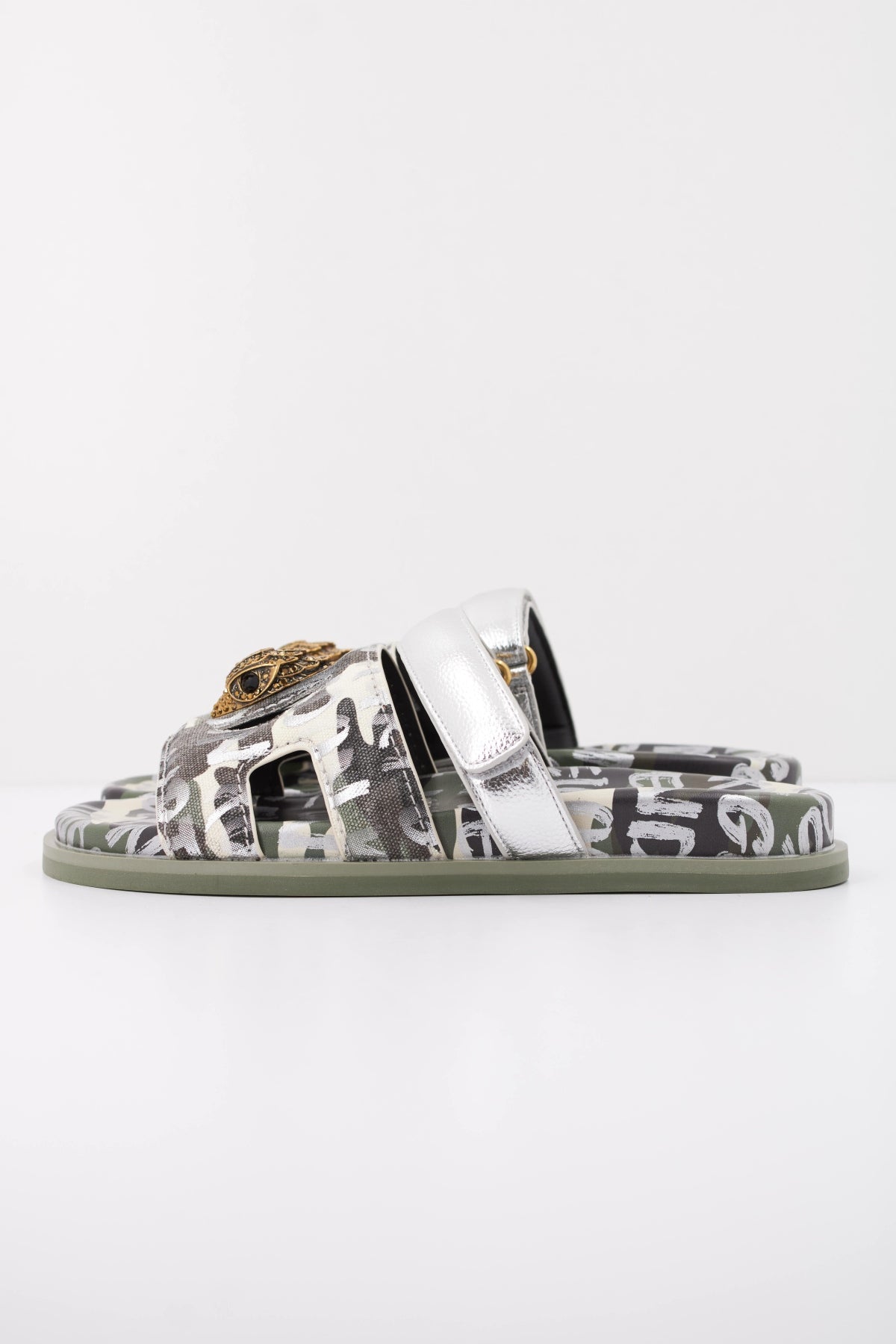 KURT GEIGER LONDON EAGLE CUT OUT en color VERDE  (1)