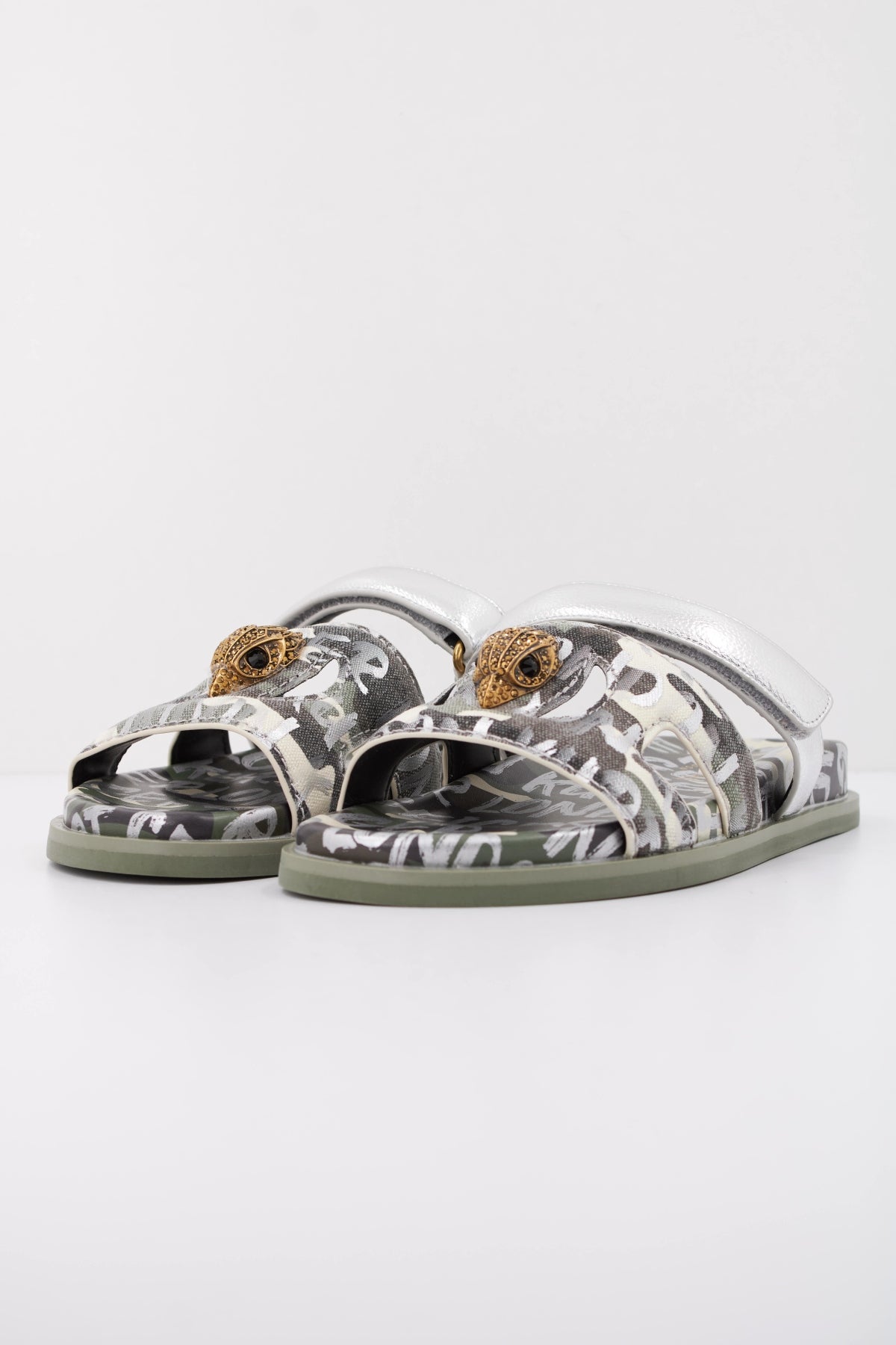 KURT GEIGER LONDON EAGLE CUT OUT en color VERDE  (2)