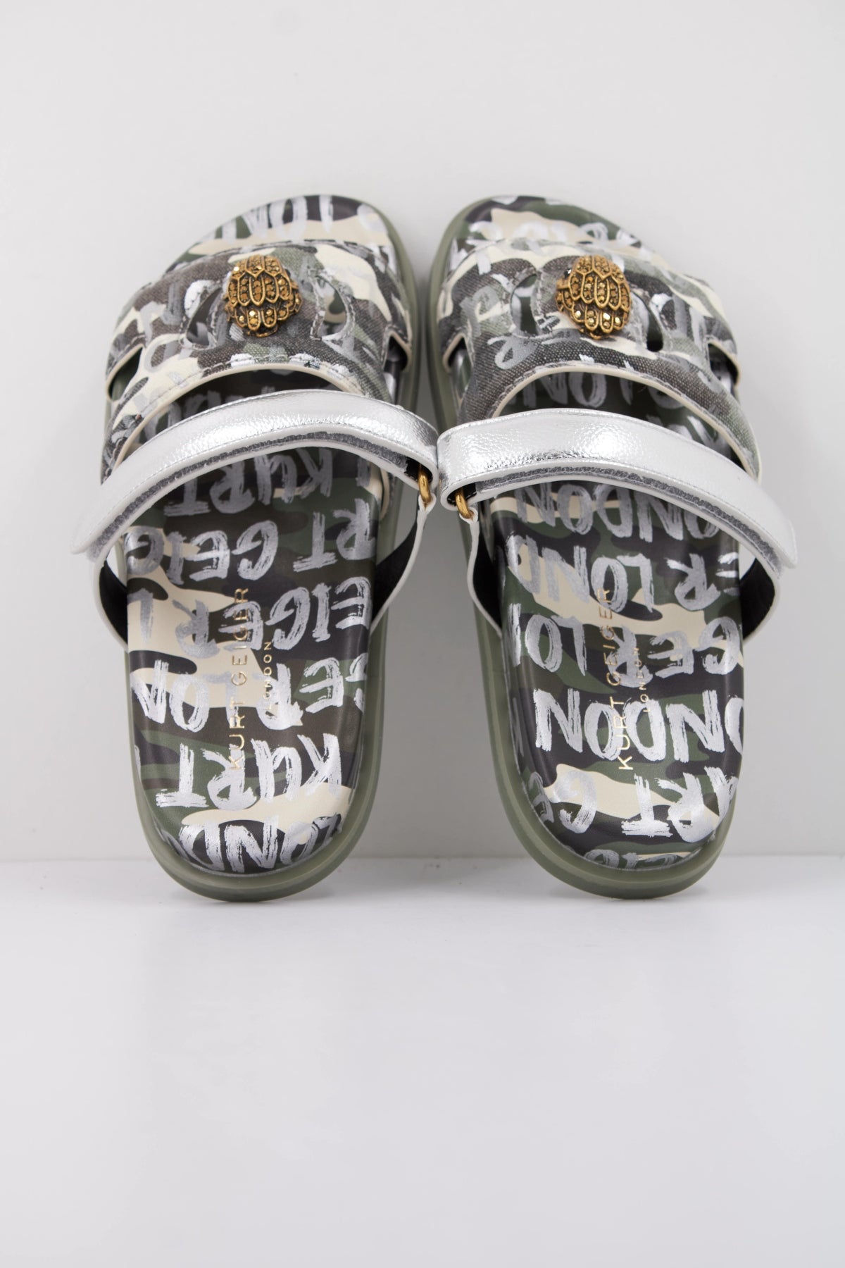 KURT GEIGER LONDON EAGLE CUT OUT en color VERDE  (3)