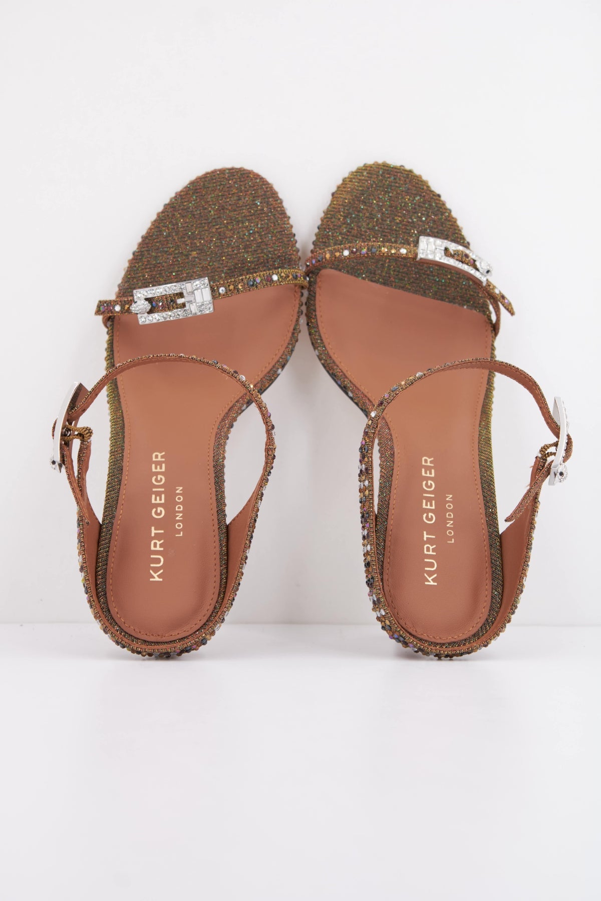 KURT GEIGER LONDON STRASS DOUBLE BUCKLE SD en color MULTICOLOR  (3)