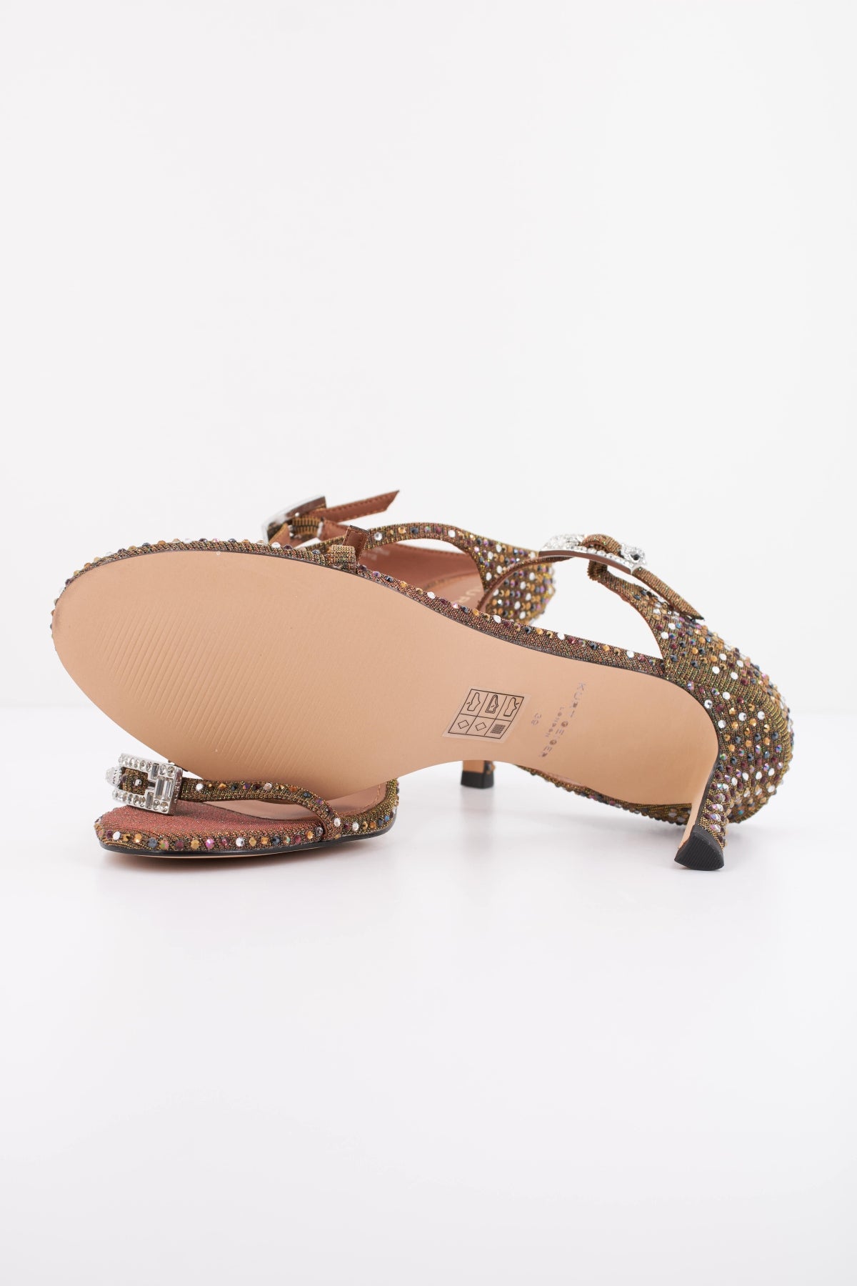 KURT GEIGER LONDON STRASS DOUBLE BUCKLE SD en color MULTICOLOR  (5)