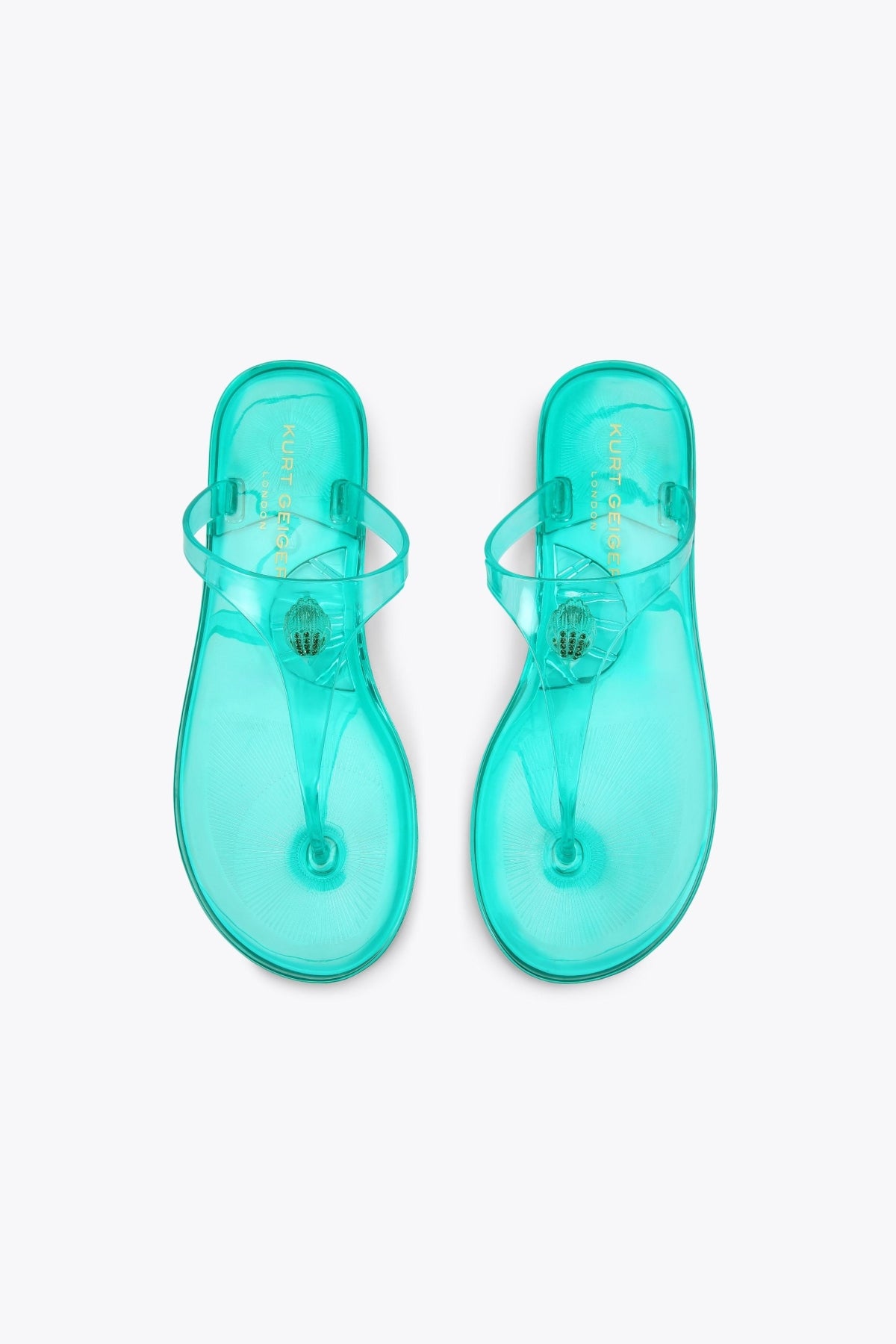 KURT GEIGER LONDON MADDISON T BAR en color AZUL  (1)