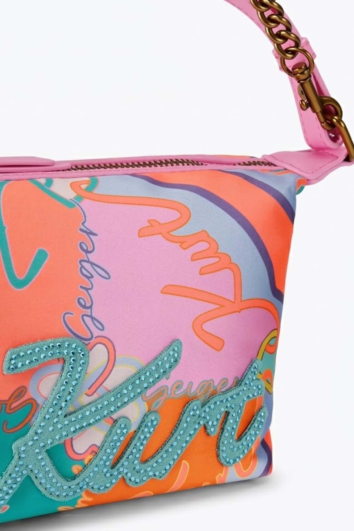 KURT GEIGER LONDON SOFT SHOULDER BAG en color MULTICOLOR  (3)