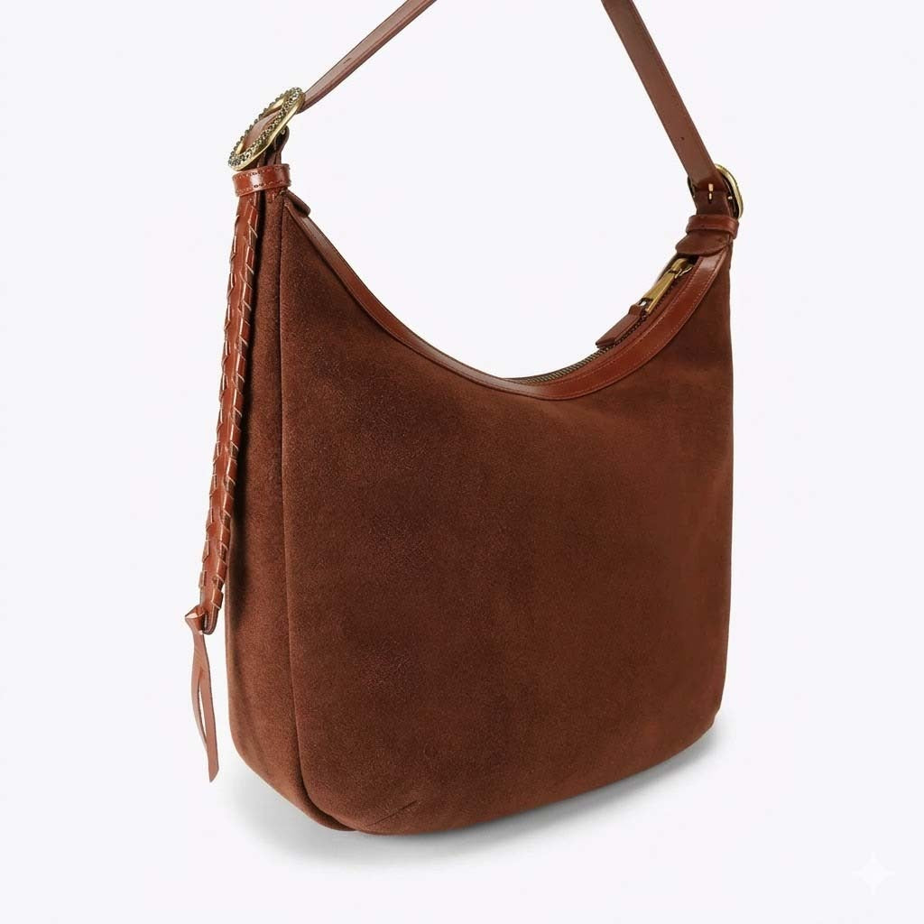 KURT GEIGER LONDON CHELSEA S HOBO BUTTERFL en color MARRON  (5)