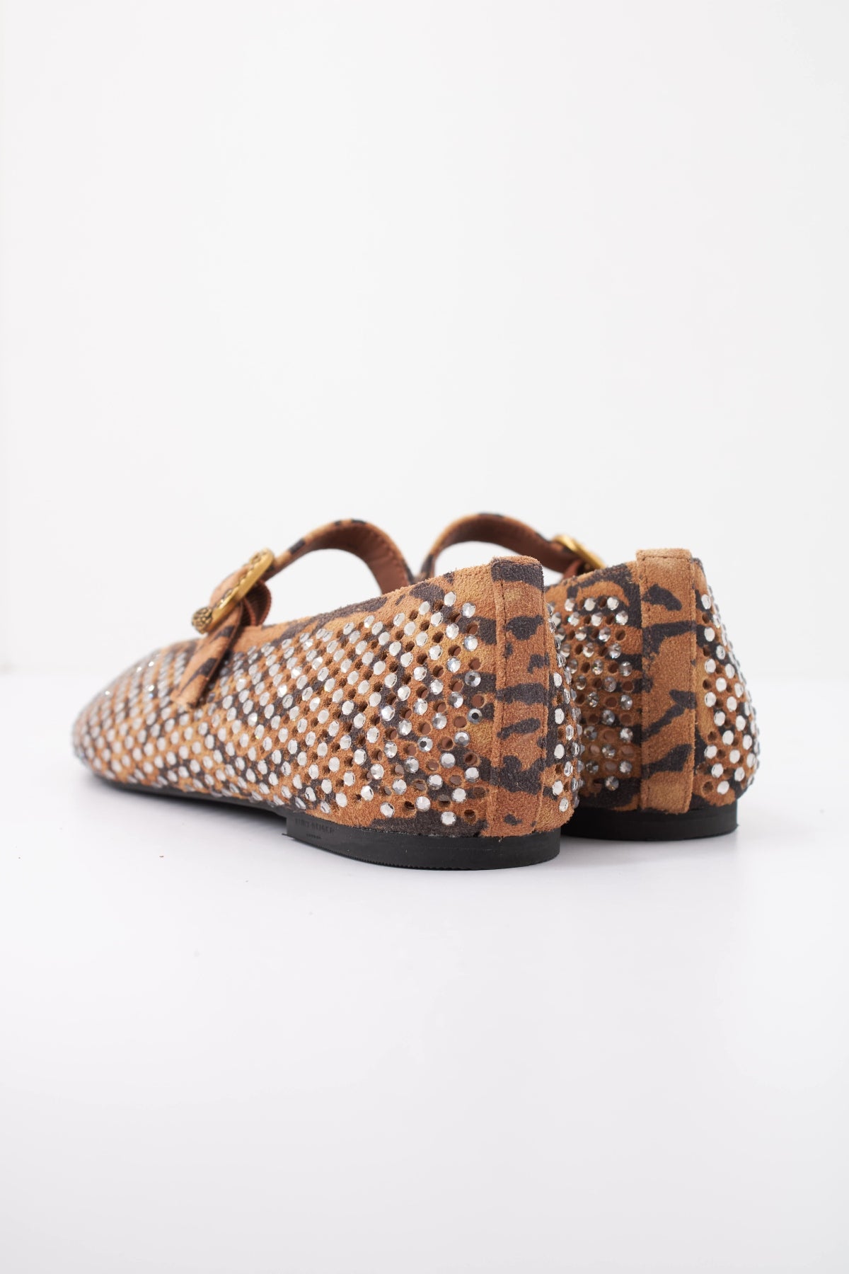 KURT GEIGER LONDON K MAYFAIR BALLET FLAT en color ANIMAL PRINT  (4)