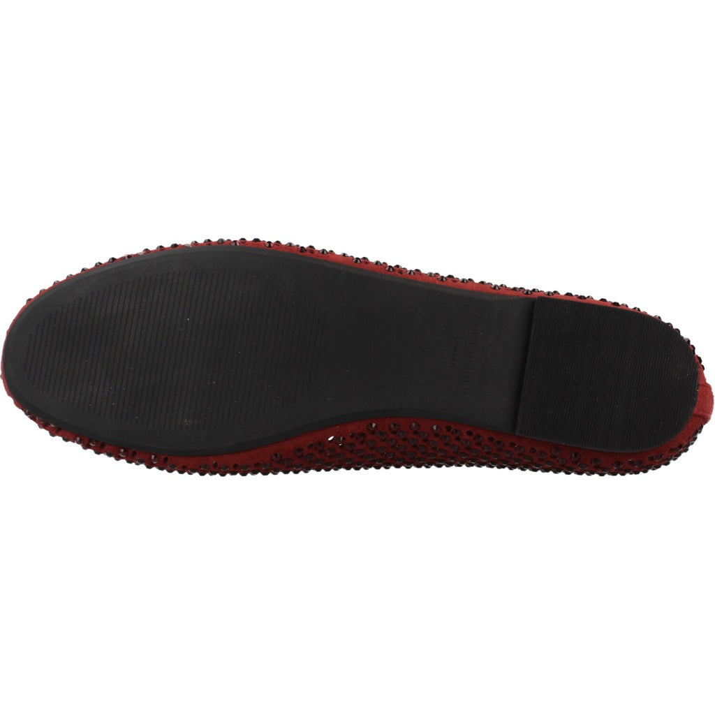 KURT GEIGER LONDON K MAYFAIR BALLET FLAT en color BURDEOS  (6)