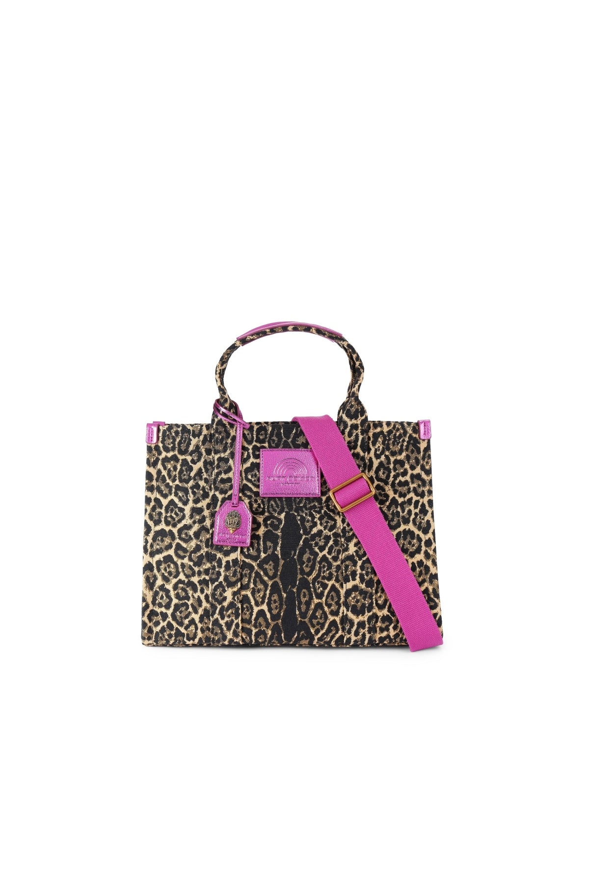 KURT GEIGER LONDON K SMALL SOUTHBANK TOTE en color ANIMAL PRINT  (3)