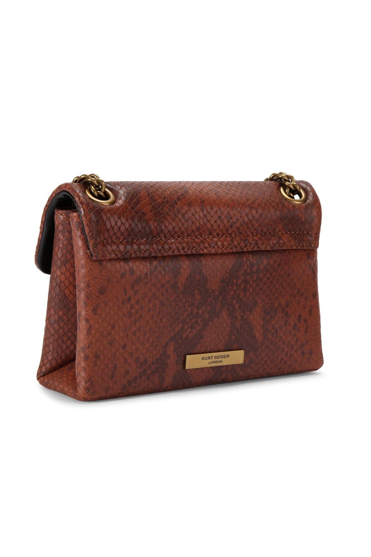 KURT GEIGER LONDON K LEATHER MINI KENSINGTON en color   (4)