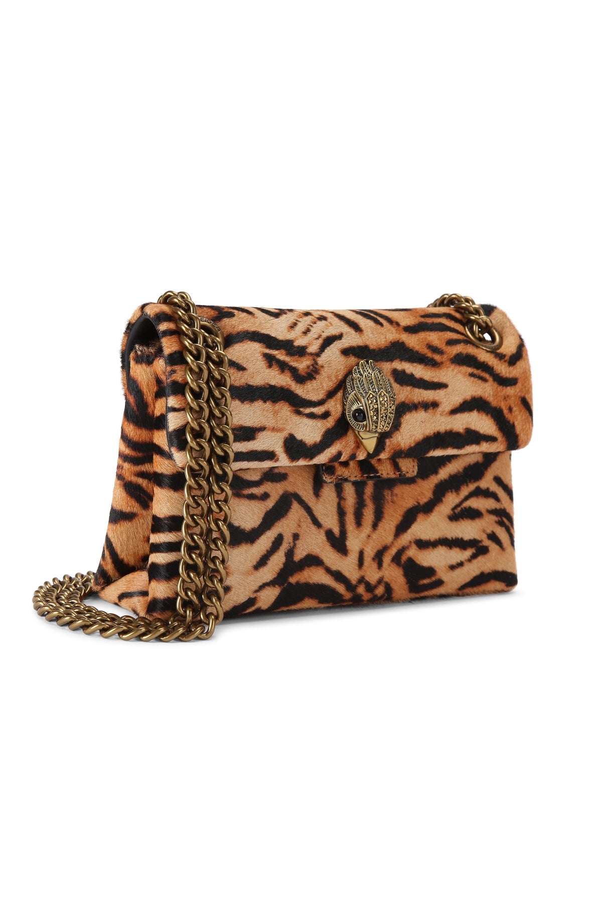 KURT GEIGER LONDON K LEATHER MINI KENSINGTON en color ANIMAL PRINT  (4)