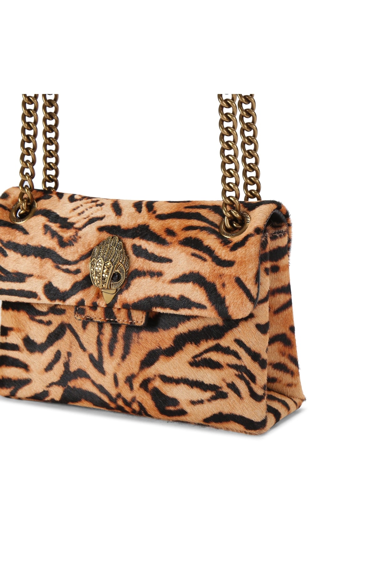 KURT GEIGER LONDON K LEATHER MINI KENSINGTON en color ANIMAL PRINT  (5)