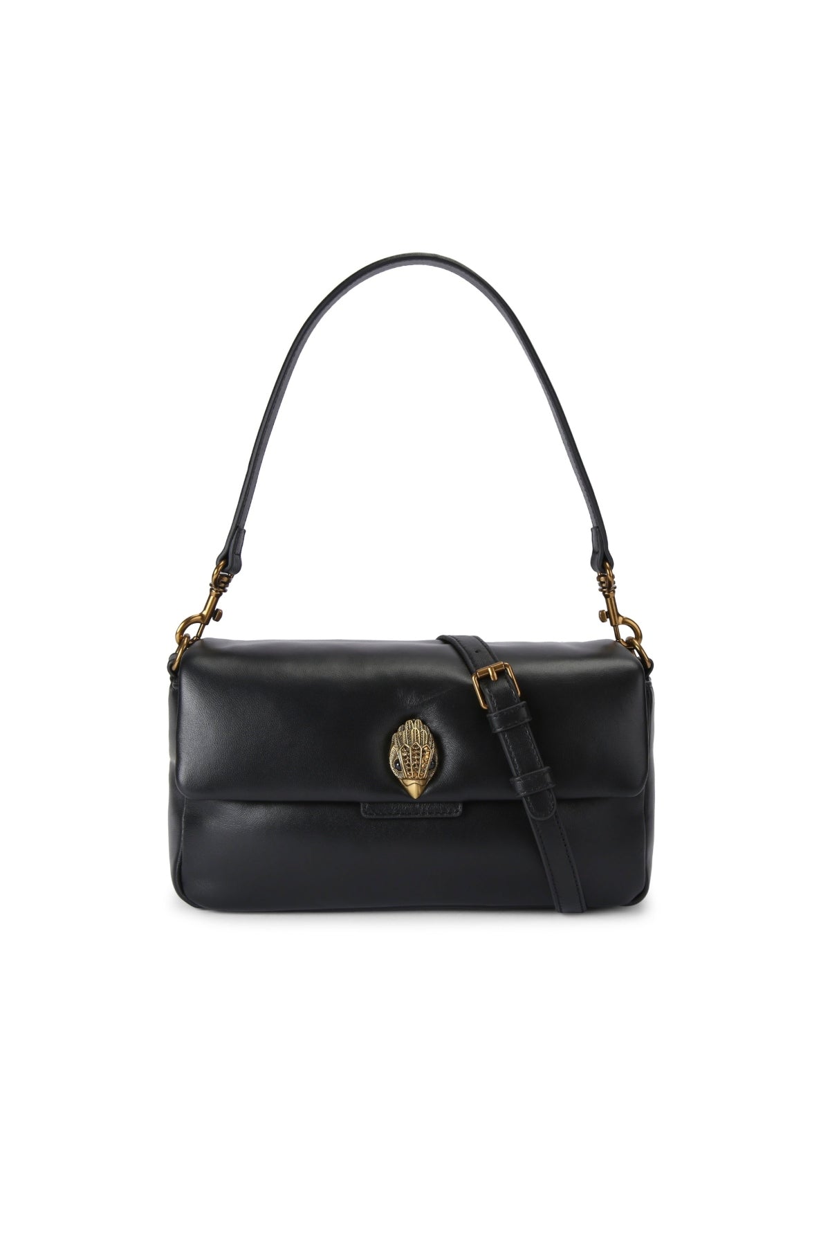 KURT GEIGER LONDON K LEATHER OXFORD BAG en color NEGRO  (1)