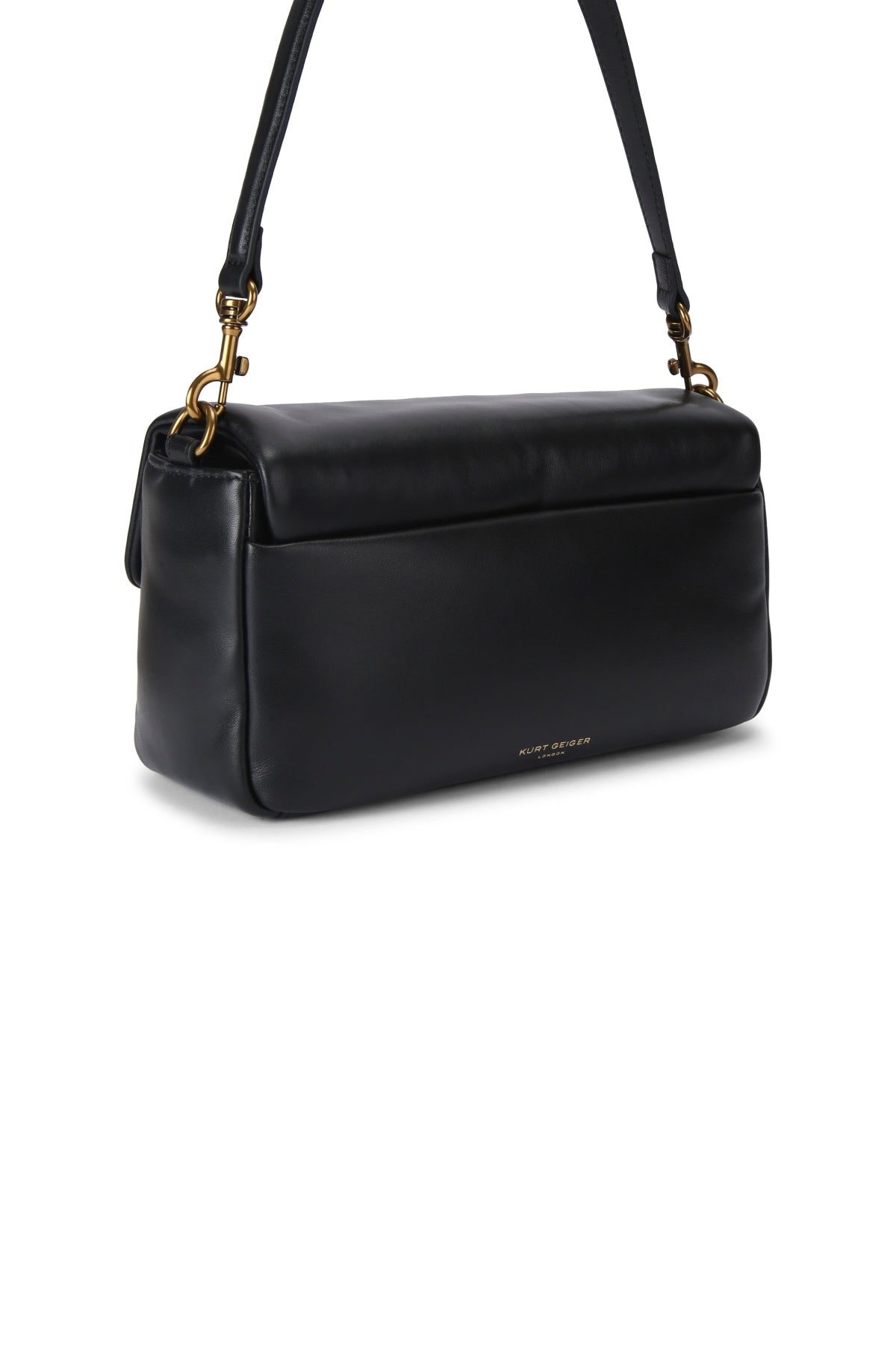 KURT GEIGER LONDON K LEATHER OXFORD BAG en color NEGRO  (2)