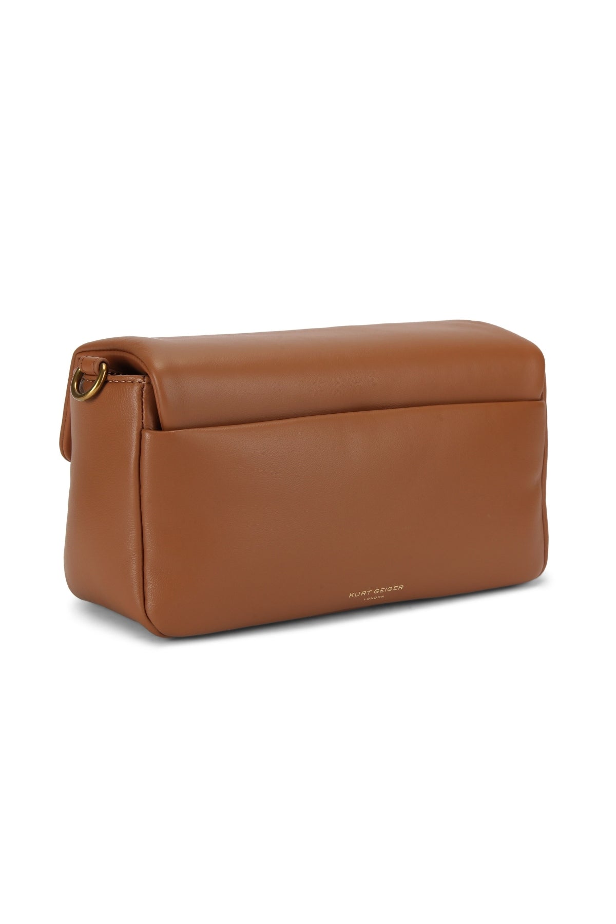 KURT GEIGER LONDON K LEATHER OXFORD BAG en color MARRON  (3)