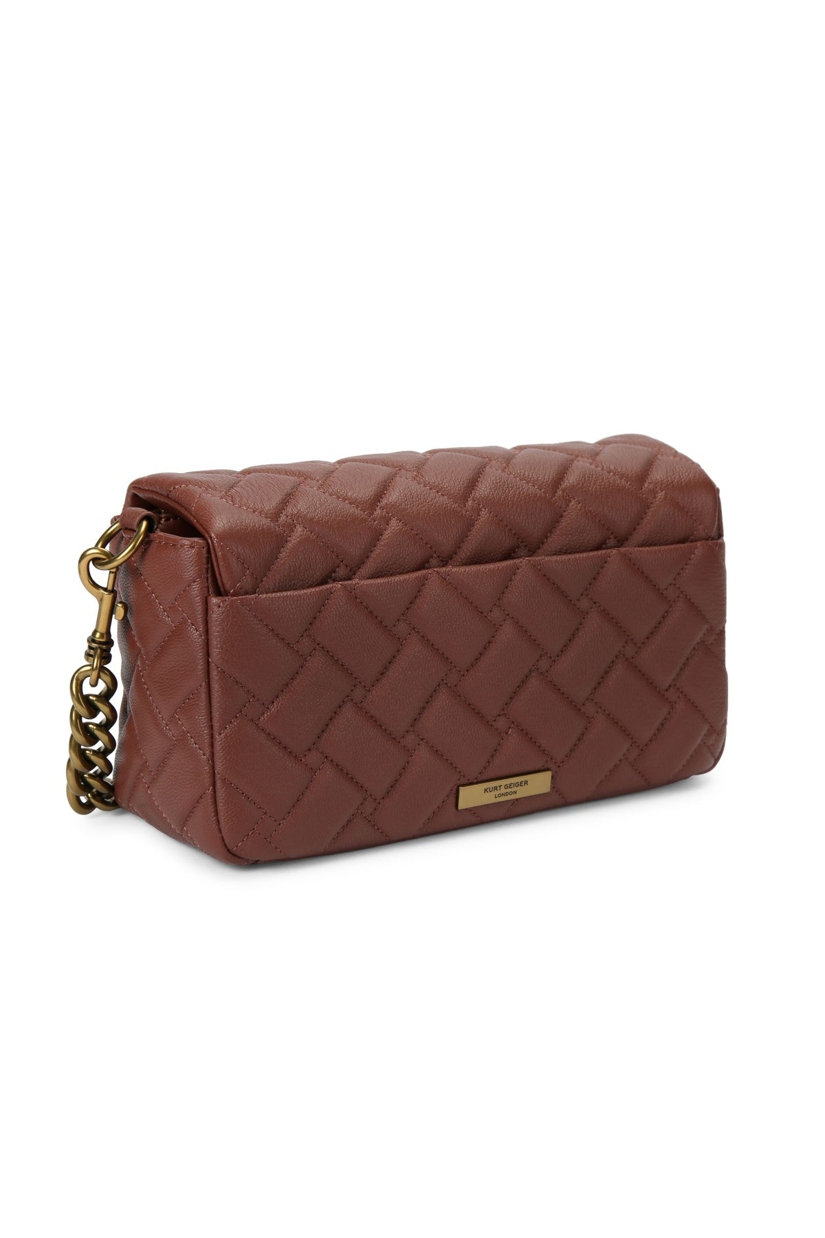 KURT GEIGER LONDON K PIMLICO BAG ST en color MARRON  (2)