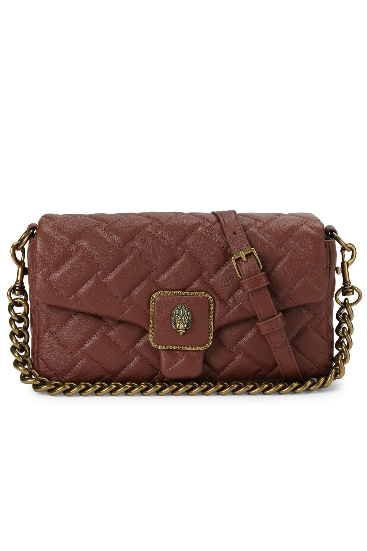 KURT GEIGER LONDON K PIMLICO BAG ST en color MARRON  (3)
