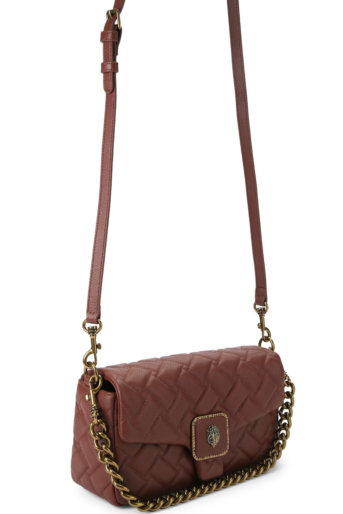 KURT GEIGER LONDON K PIMLICO BAG ST en color MARRON  (4)