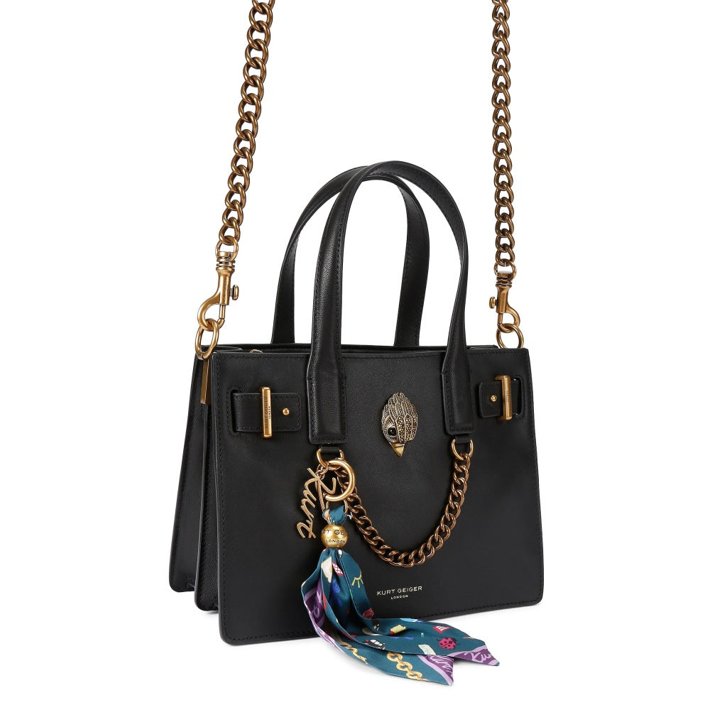 KURT GEIGER LONDON K SLOANE SM TOTE en color NEGRO  (7)