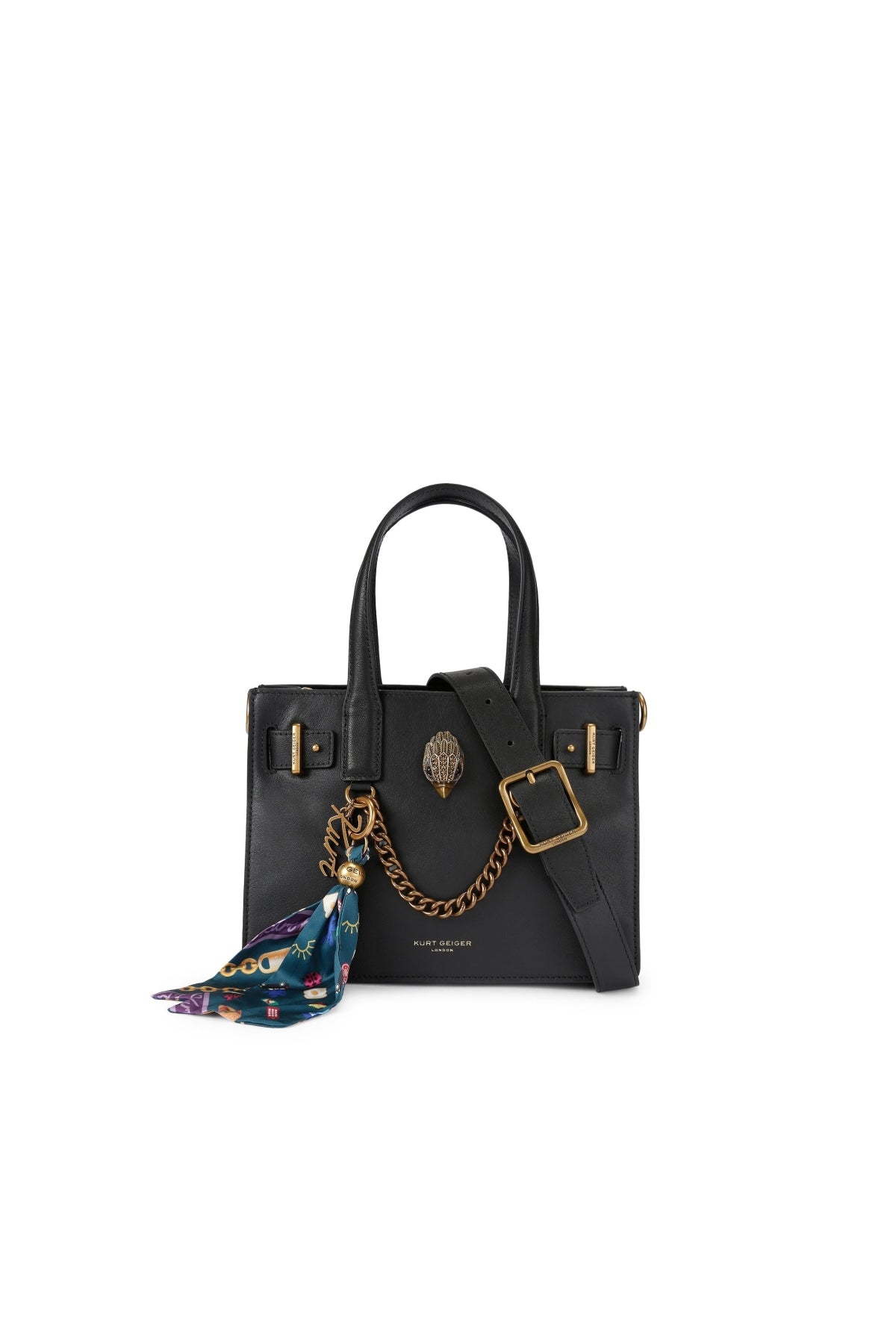 KURT GEIGER LONDON K SLOANE SM TOTE en color NEGRO  (2)