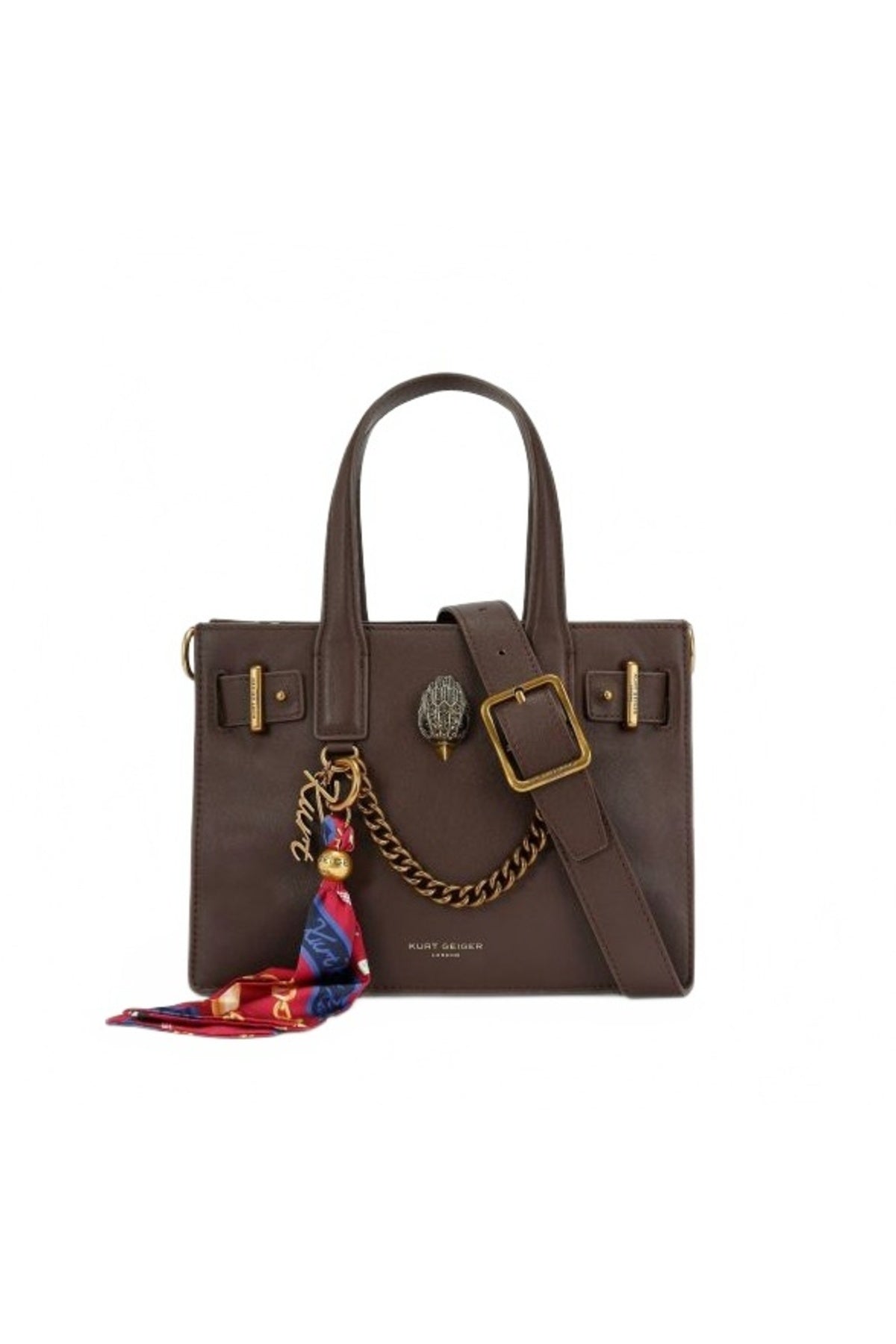 KURT GEIGER LONDON K SLOANE SM TOTE en color MARRON  (1)