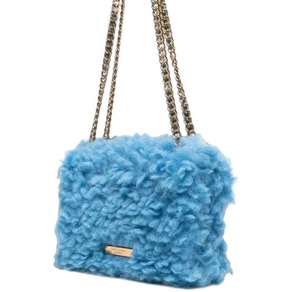 KURT GEIGER LONDON KENSINGTON F FUR en color AZUL  (5)