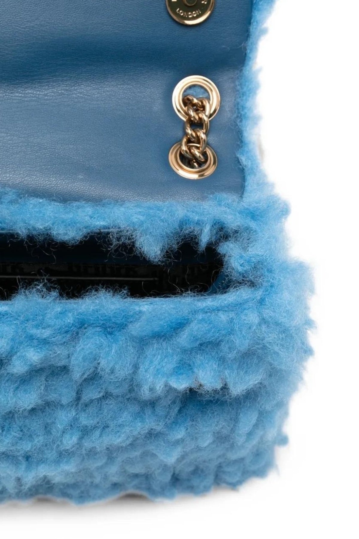 KURT GEIGER LONDON KENSINGTON F FUR en color AZUL  (3)