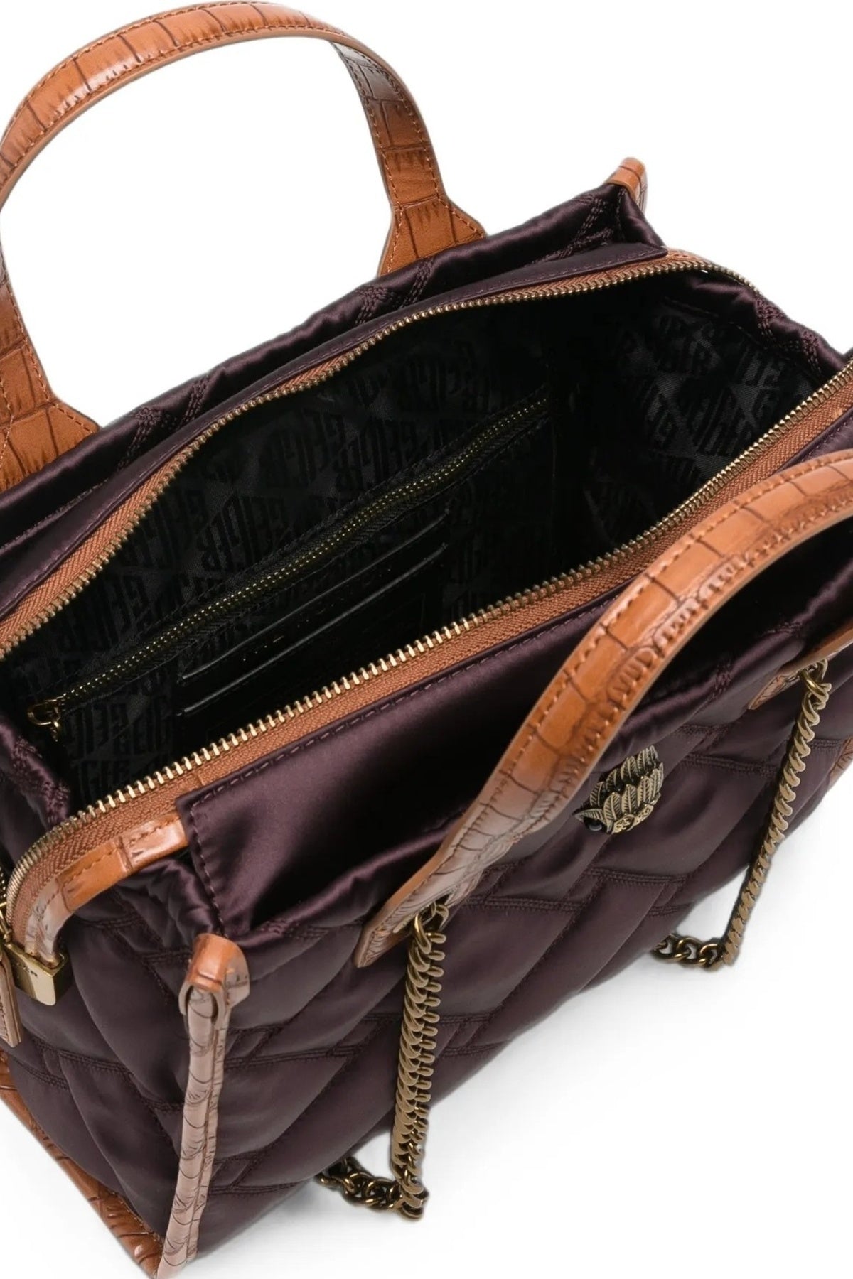 KURT GEIGER LONDON HOXTON SM SHOPPER en color MARRON  (4)
