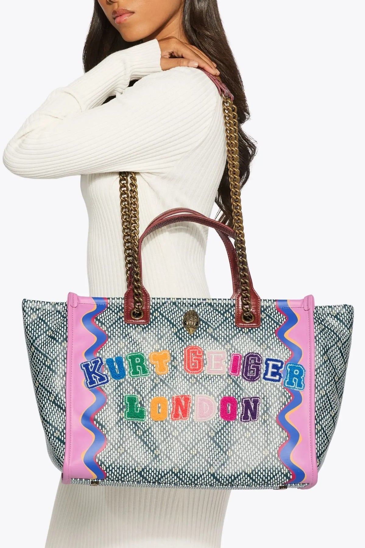 KURT GEIGER LONDON HOXTON SHOPPER en color MULTICOLOR  (1)