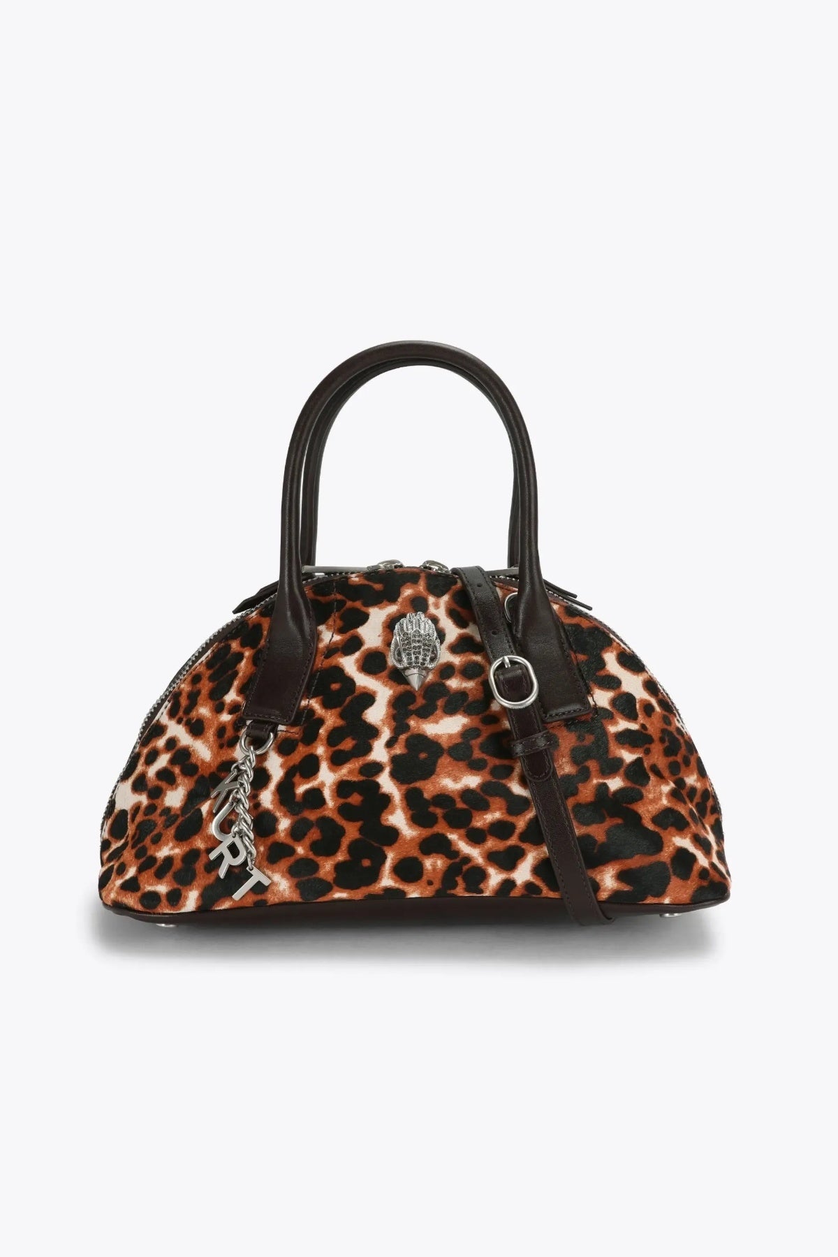 KURT GEIGER LONDON SLOANE BOWLING BAG en color ANIMAL PRINT  (4)