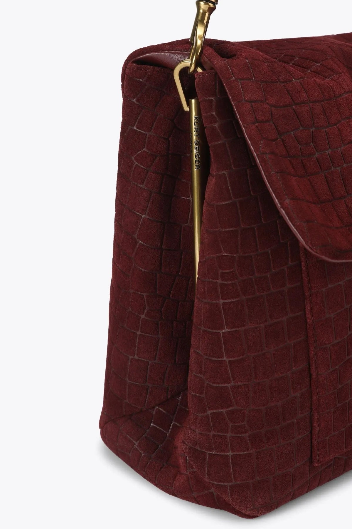 KURT GEIGER LONDON K CELIA XL SHOULDER BAG en color MARRON  (6)