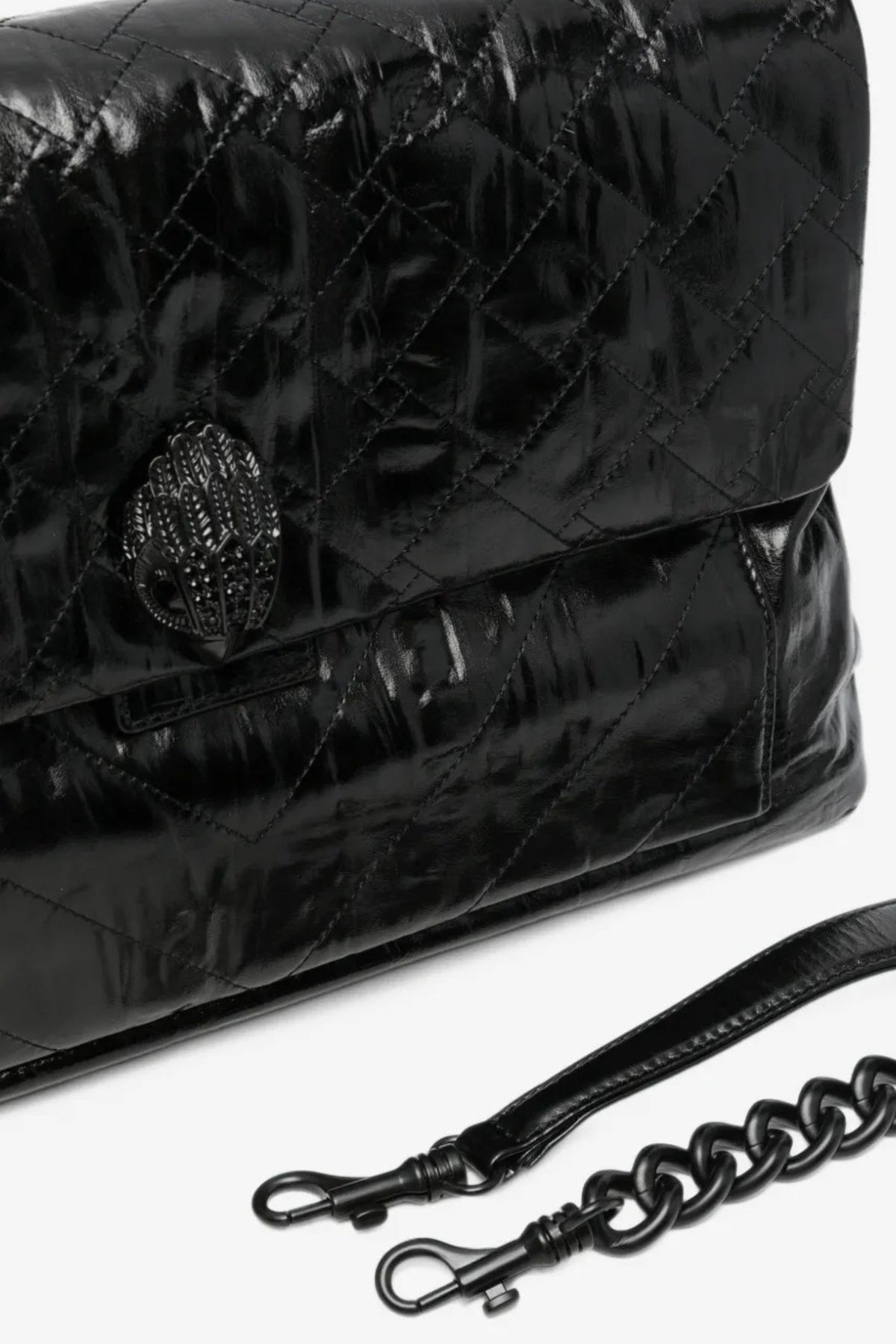 KURT GEIGER LONDON CELIA XL SHOULDER BAG D en color NEGRO  (3)