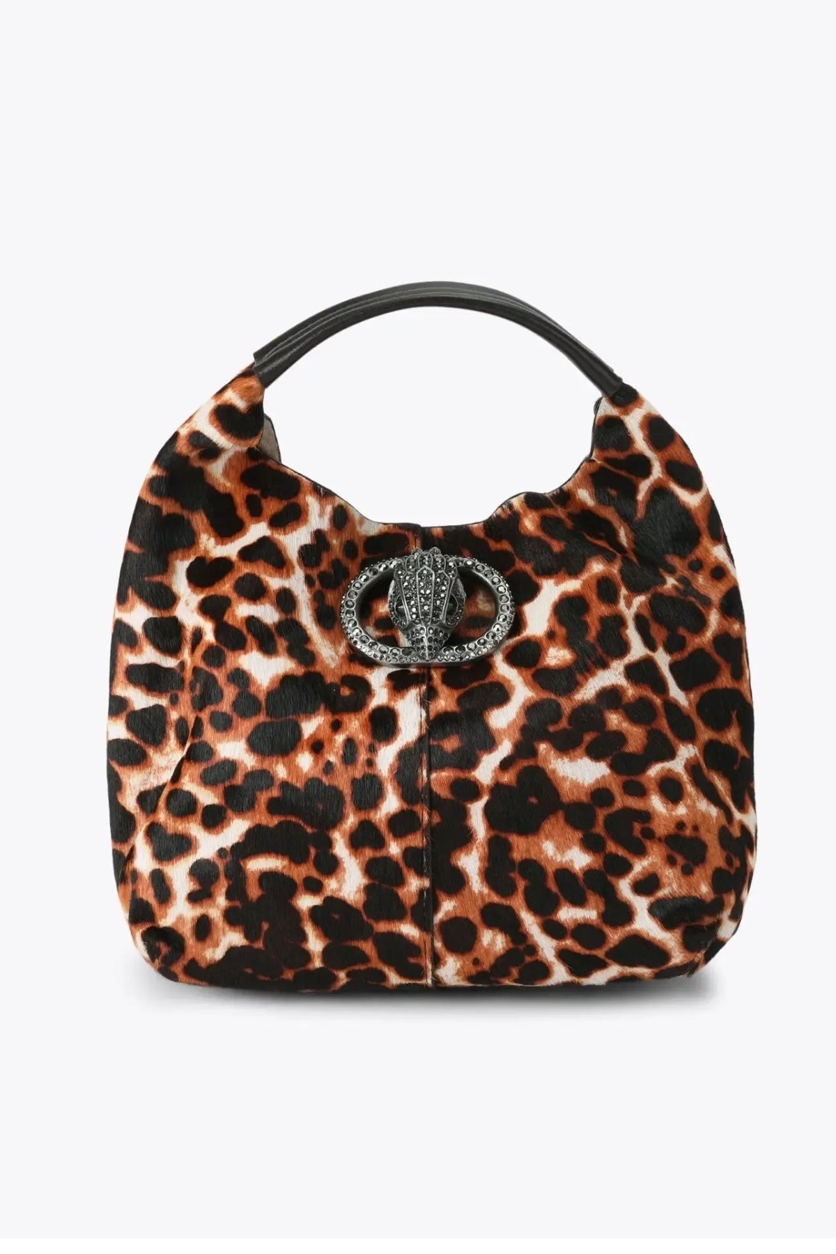 KURT GEIGER LONDON CHELSEA SM SLOUCH HOBO en color ANIMAL PRINT  (3)